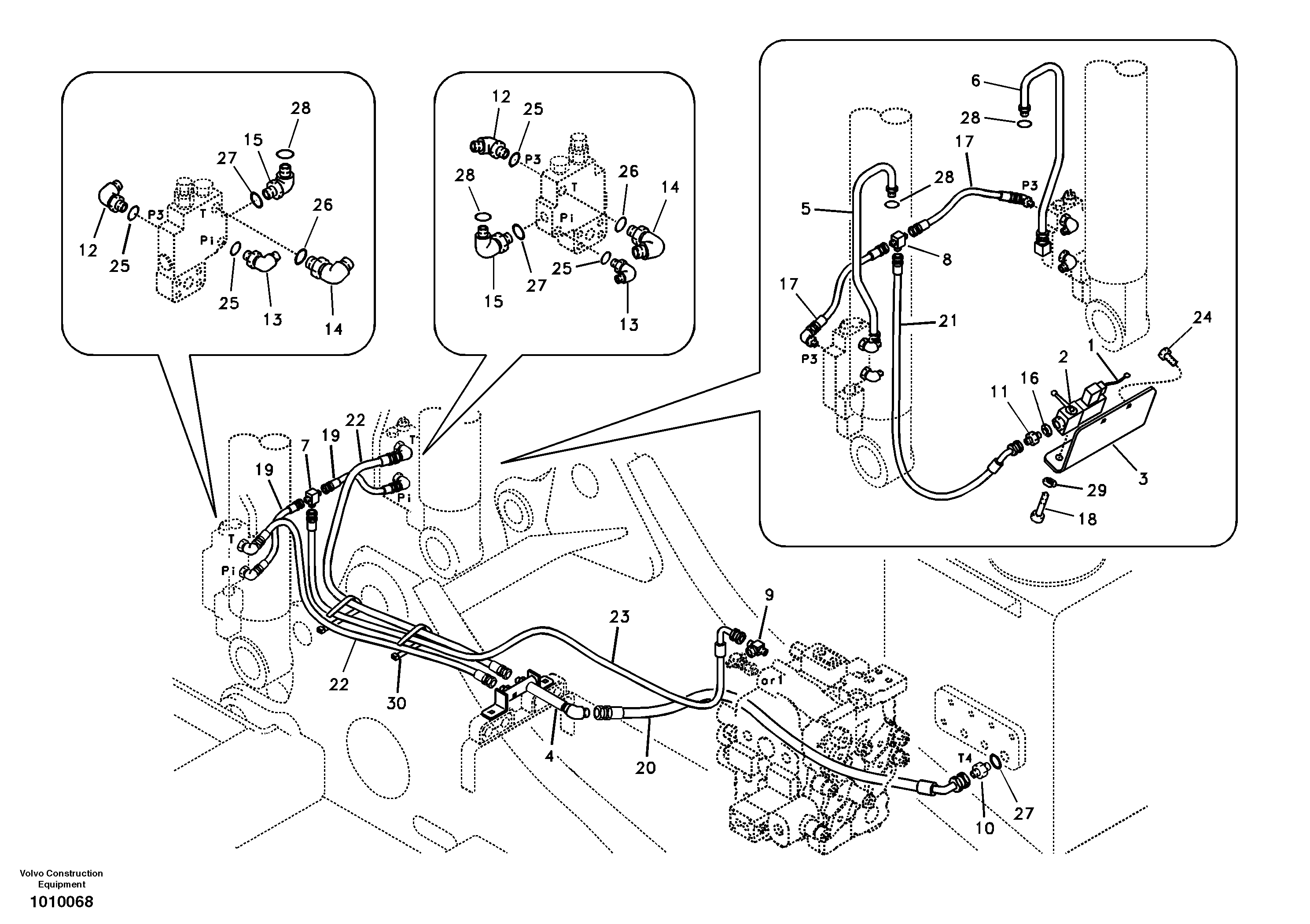 Pipe VOE14512709 VOLVO