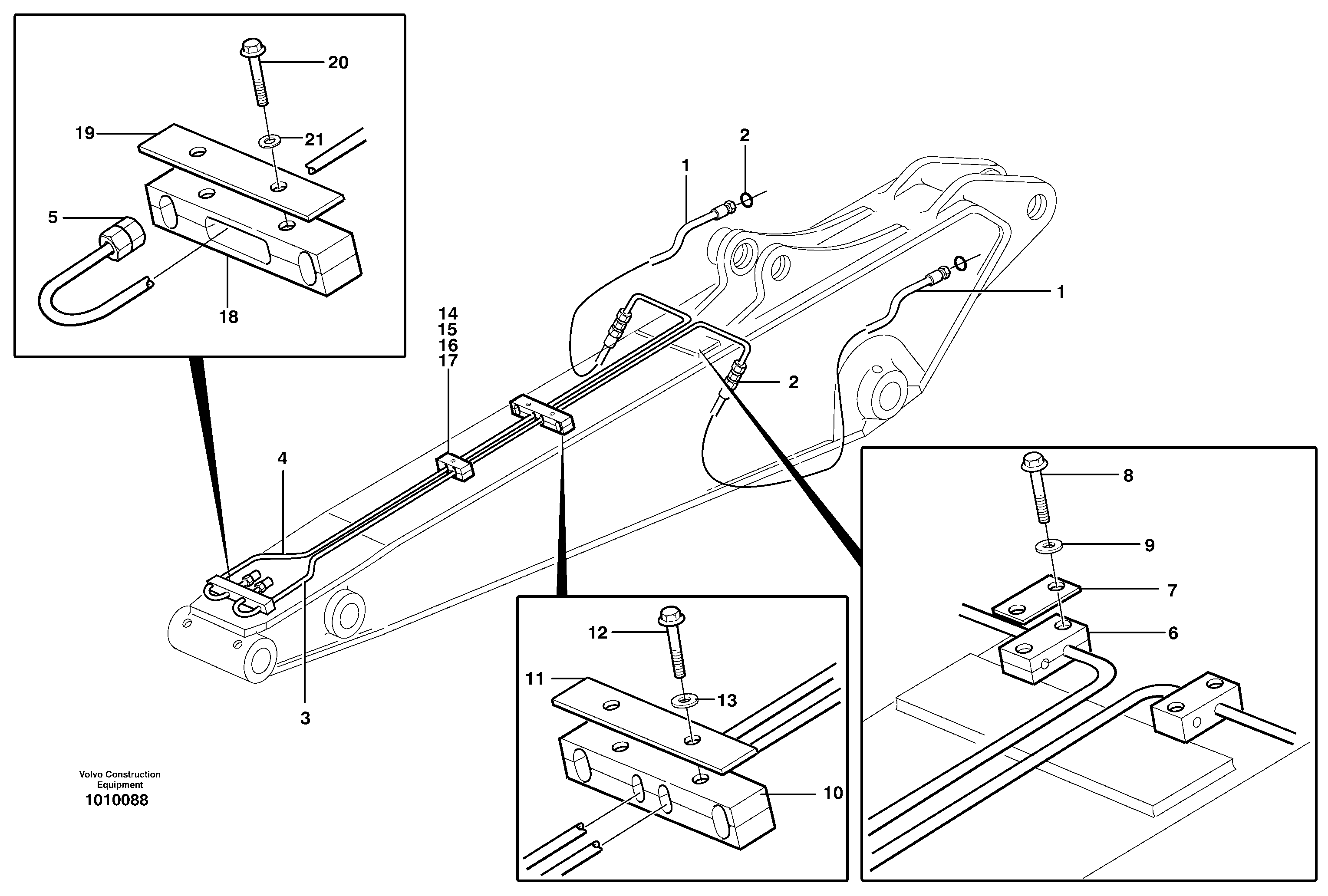 Tube Assembly VOE14380624 VOLVO