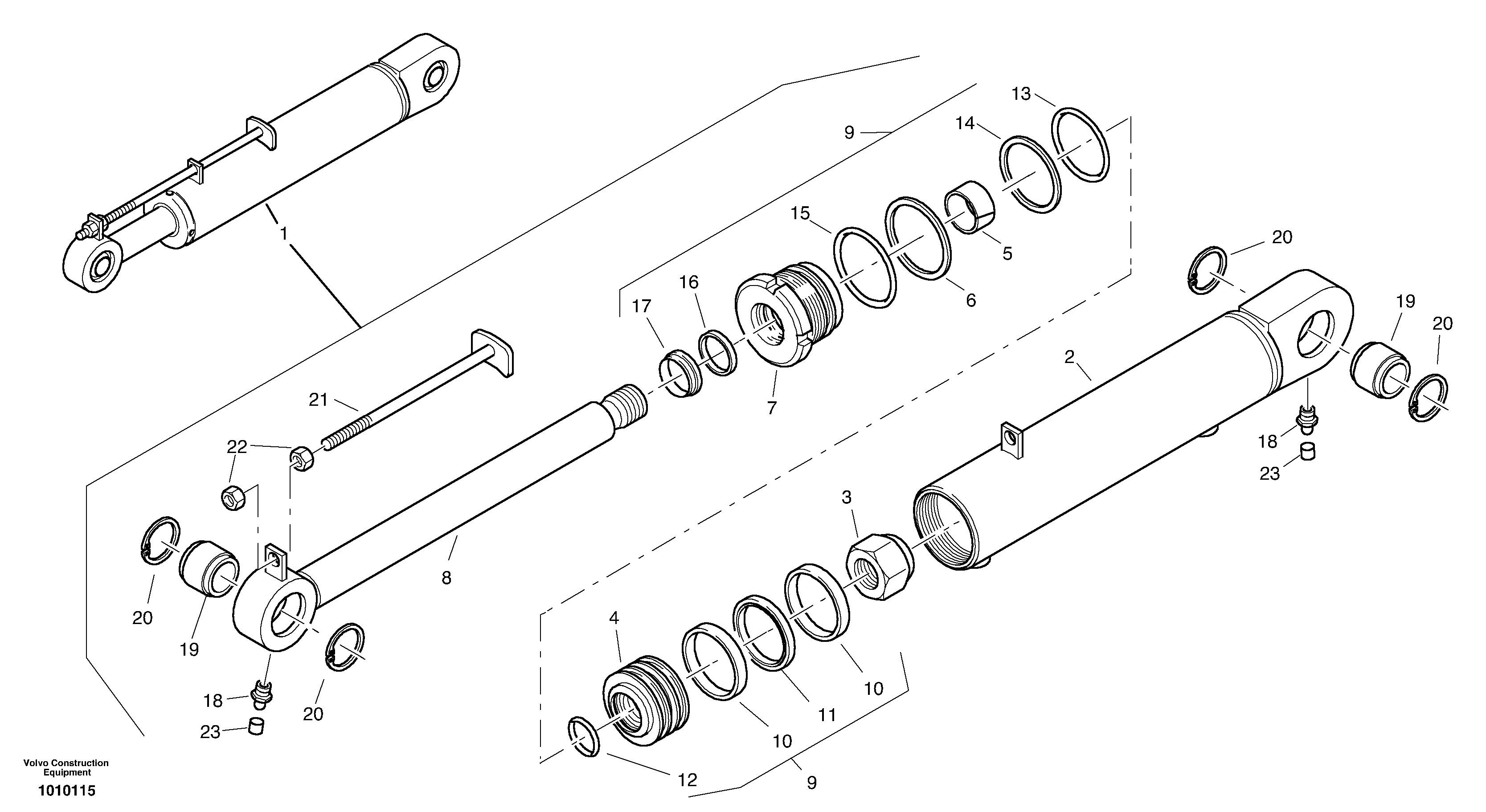 Rod ZM2089140 VOLVO