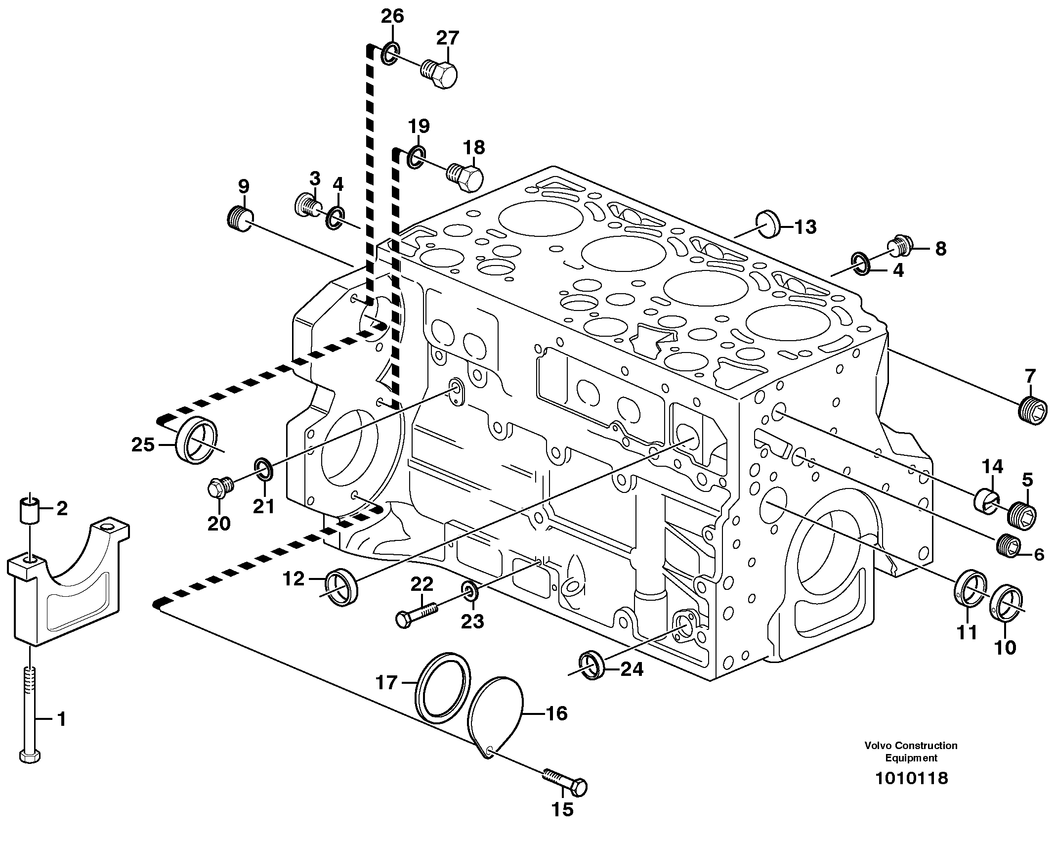 Locking device VOE20450778 VOLVO
