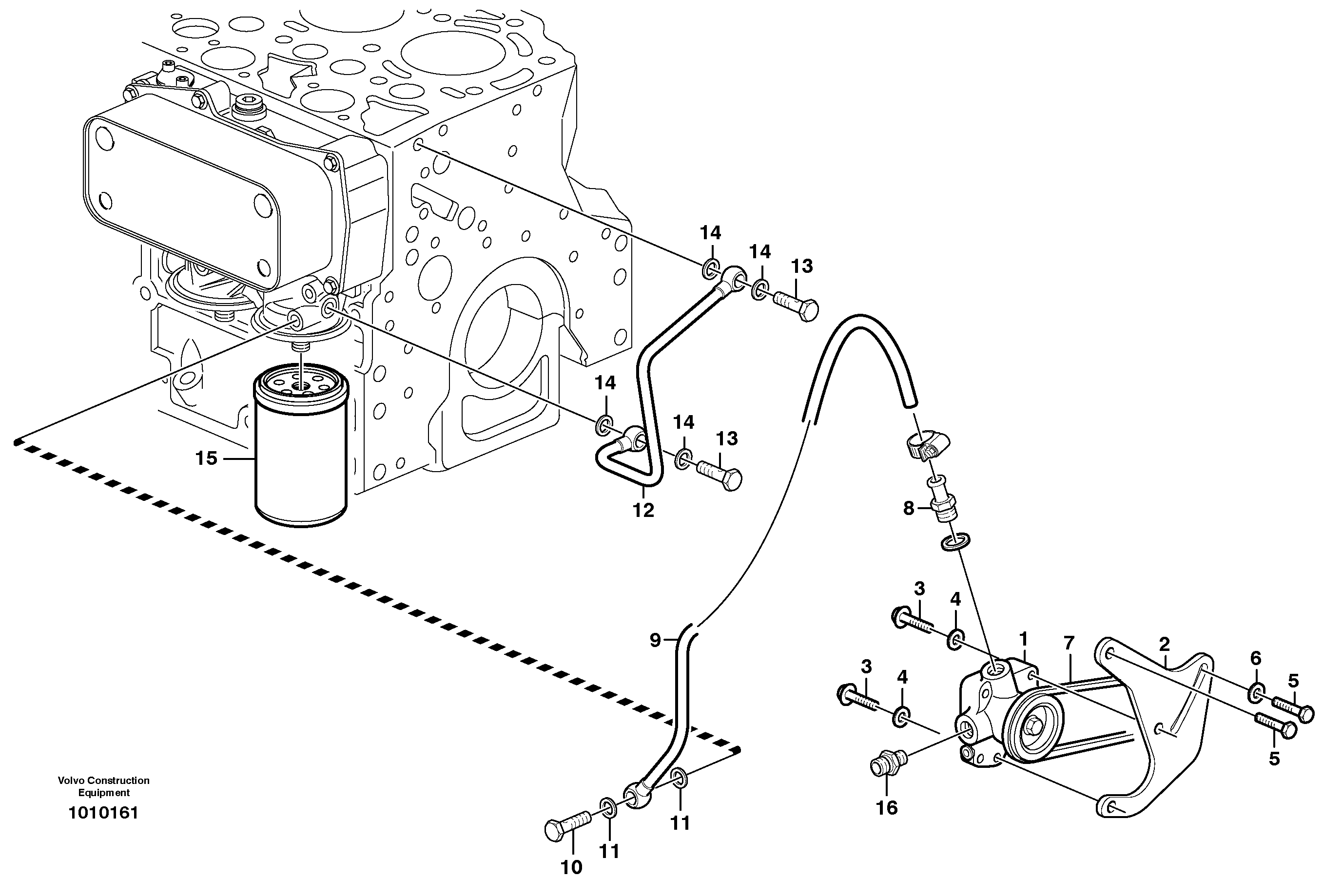 Seat frame VOE20880927 VOLVO