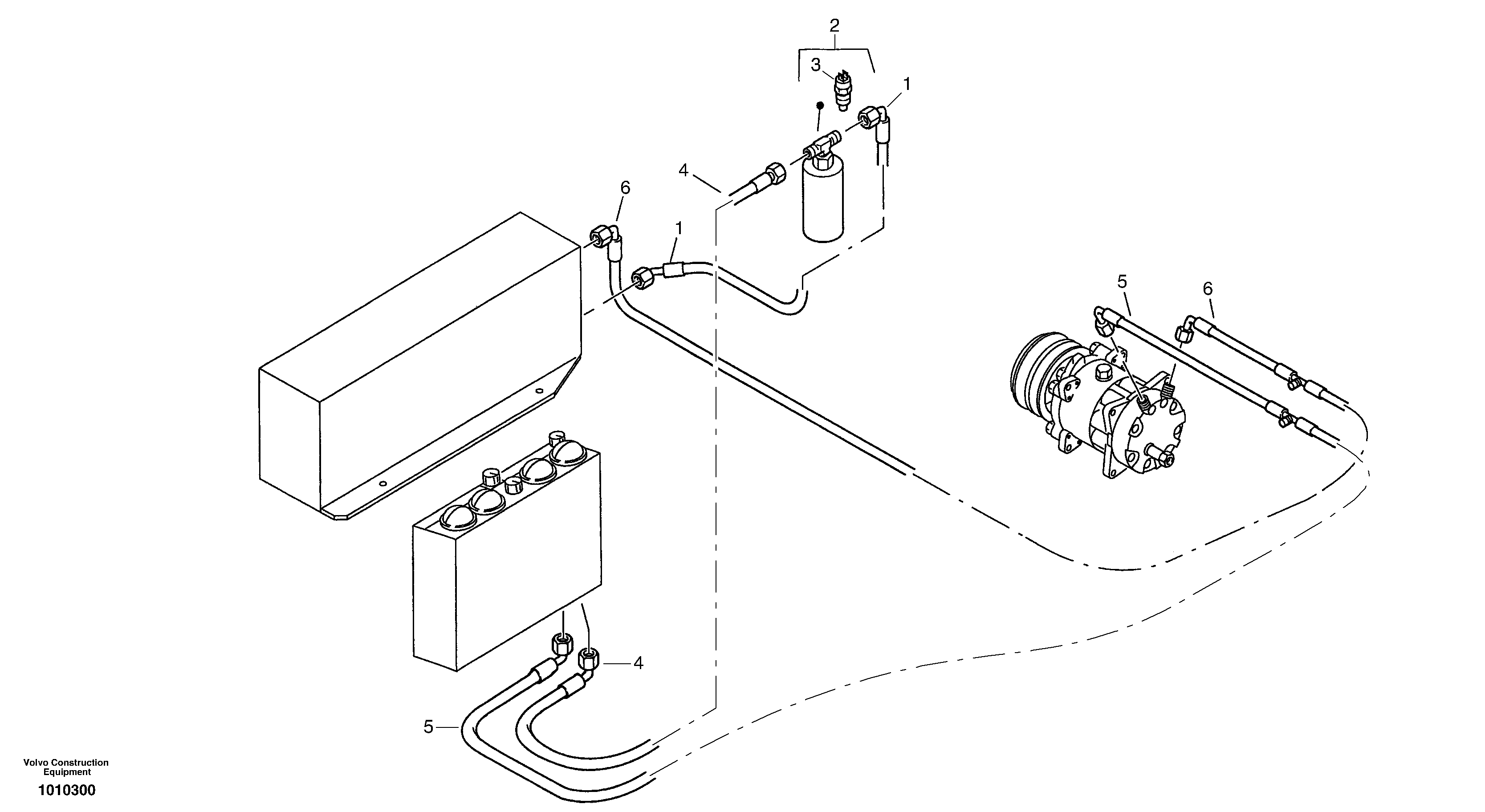 Hose ZM2905968 VOLVO