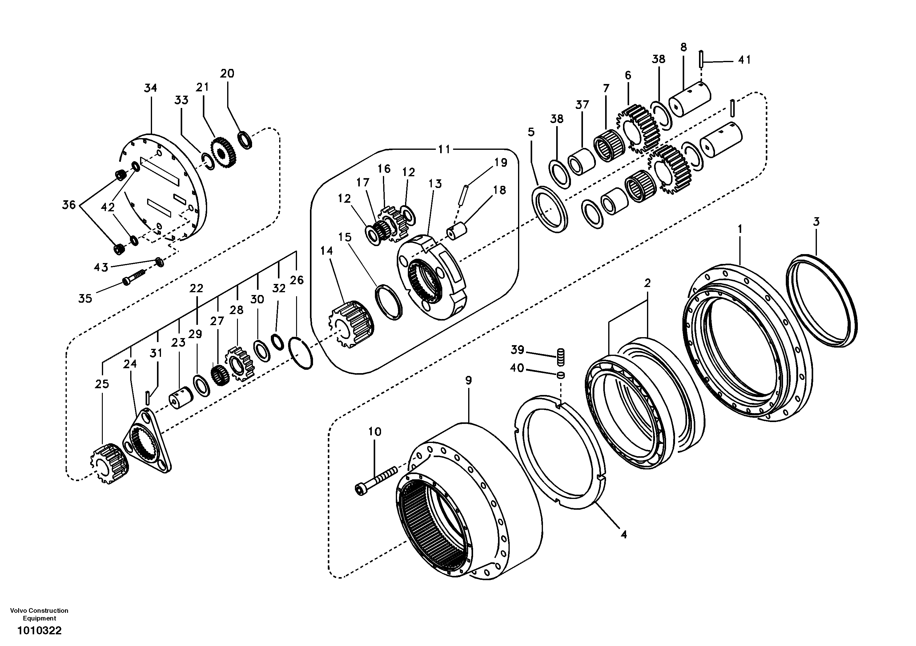 Oil Bath Filter VOE14521858 VOLVO