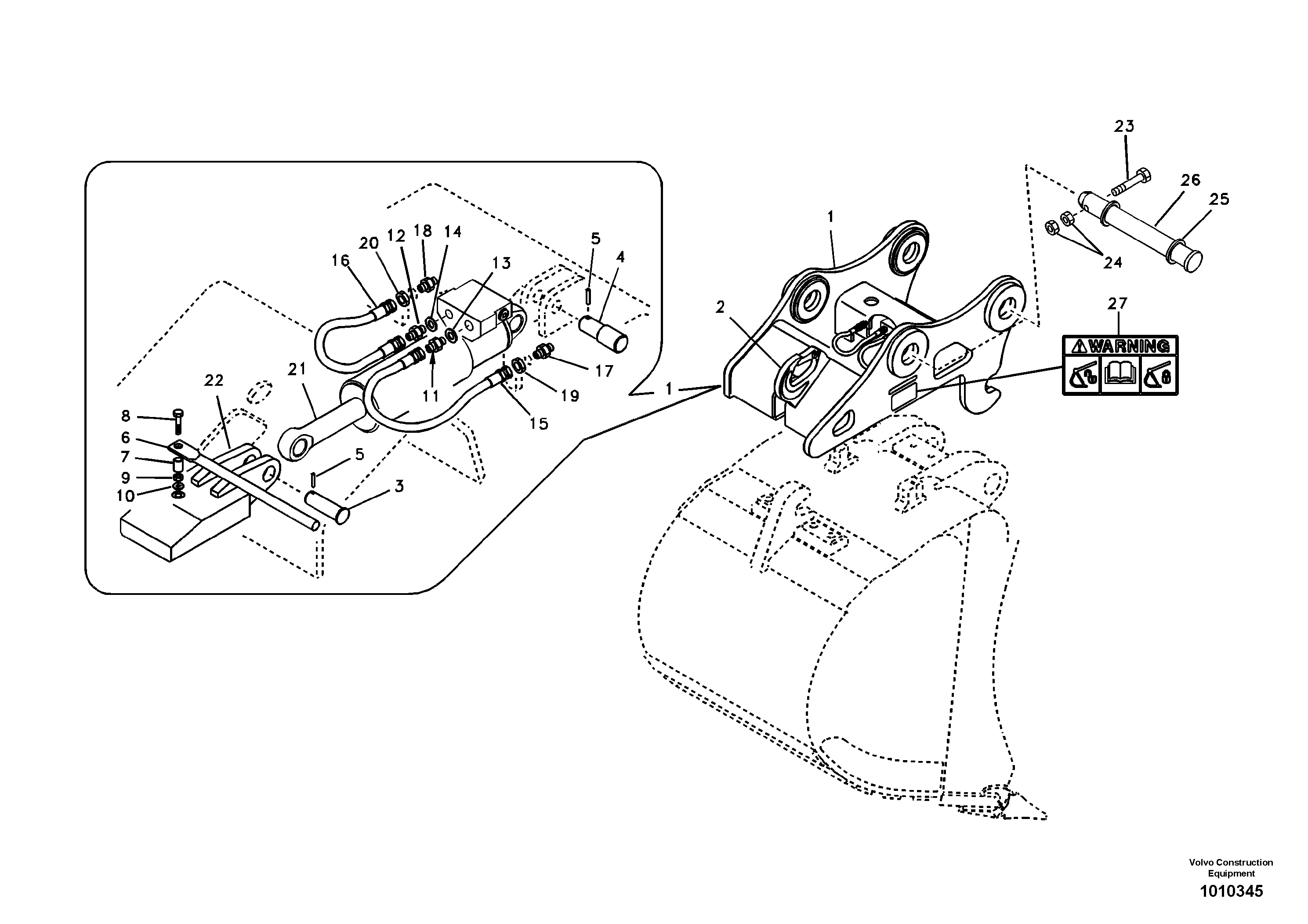 Box Turning Device VOE14529583 VOLVO