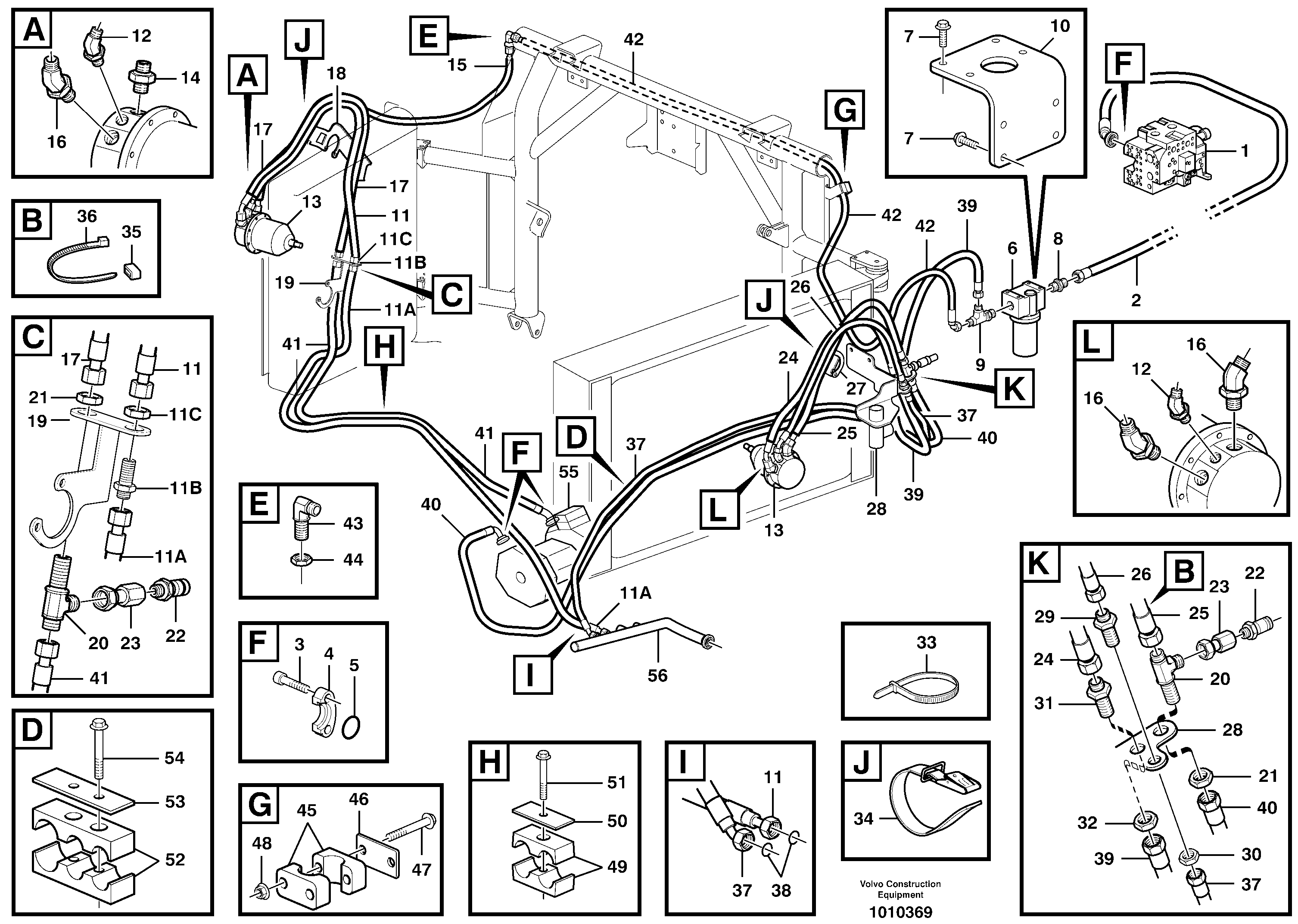 Timing gear casing VOE936666 VOLVO