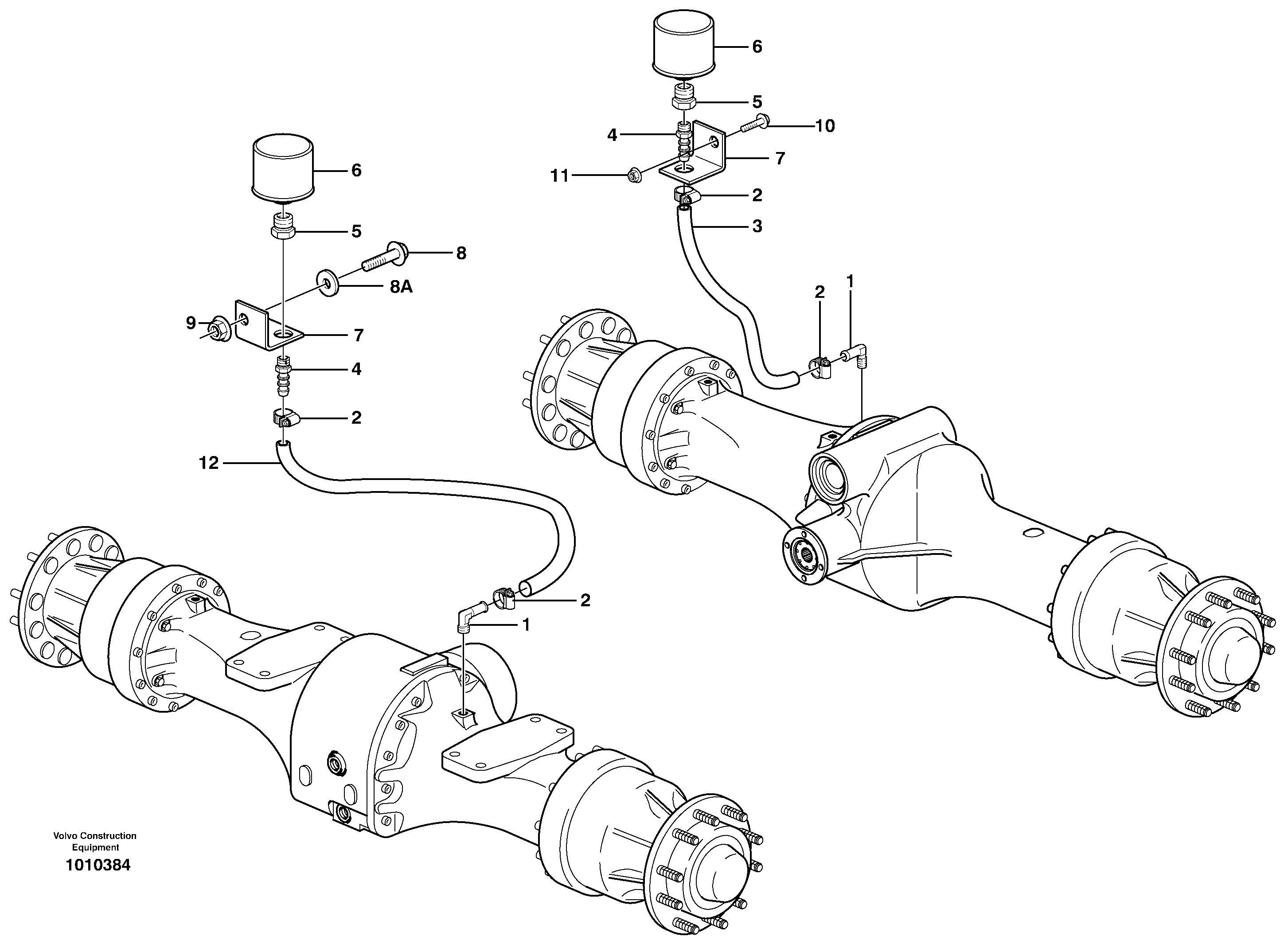 Water pump ger VOE961603 VOLVO