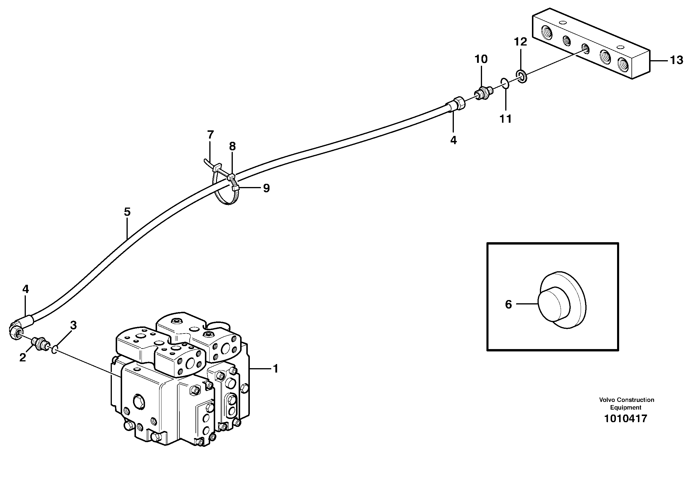 Timing gear casing VOE13932032 VOLVO