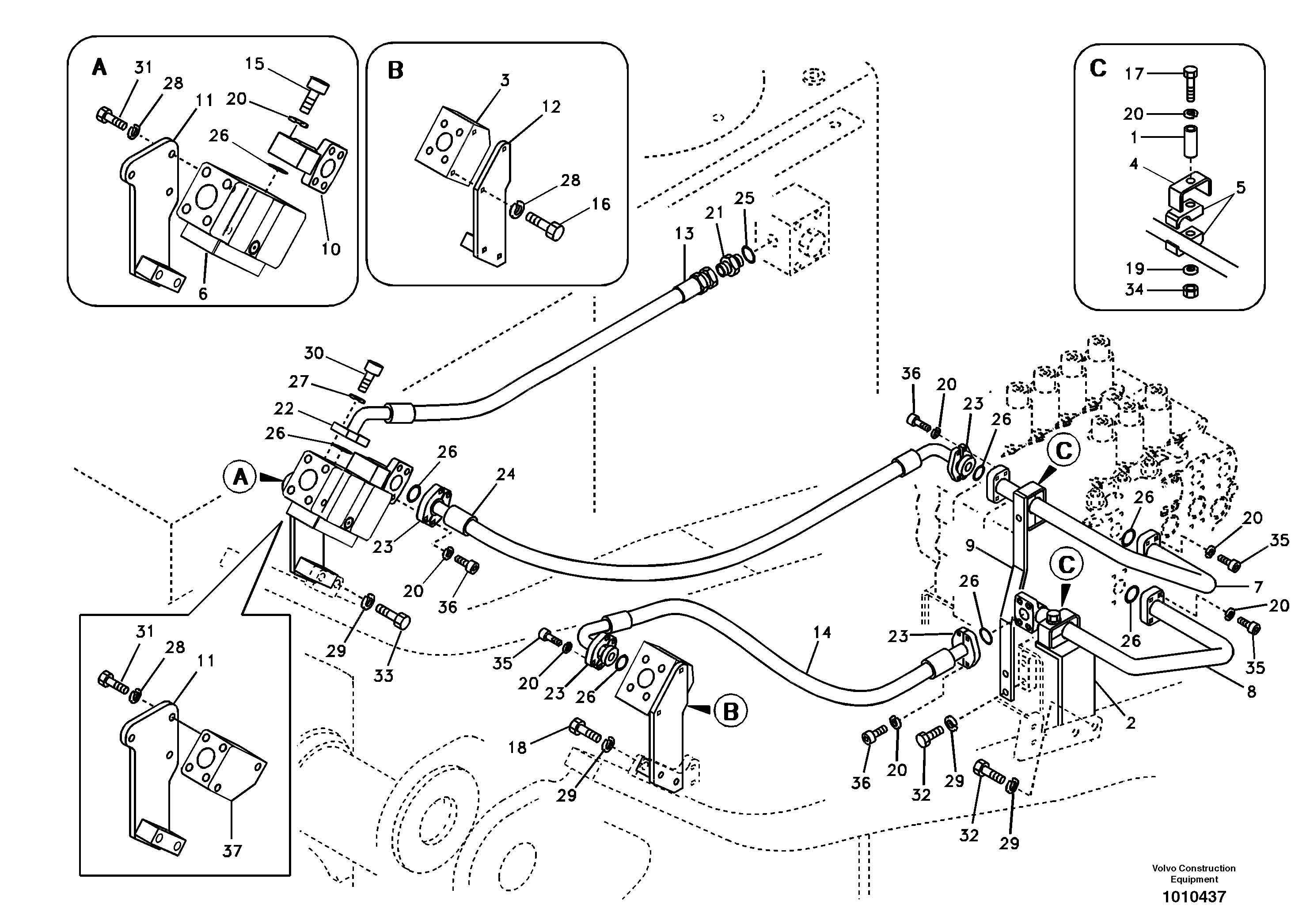 Digging Arm VOE14530998 VOLVO