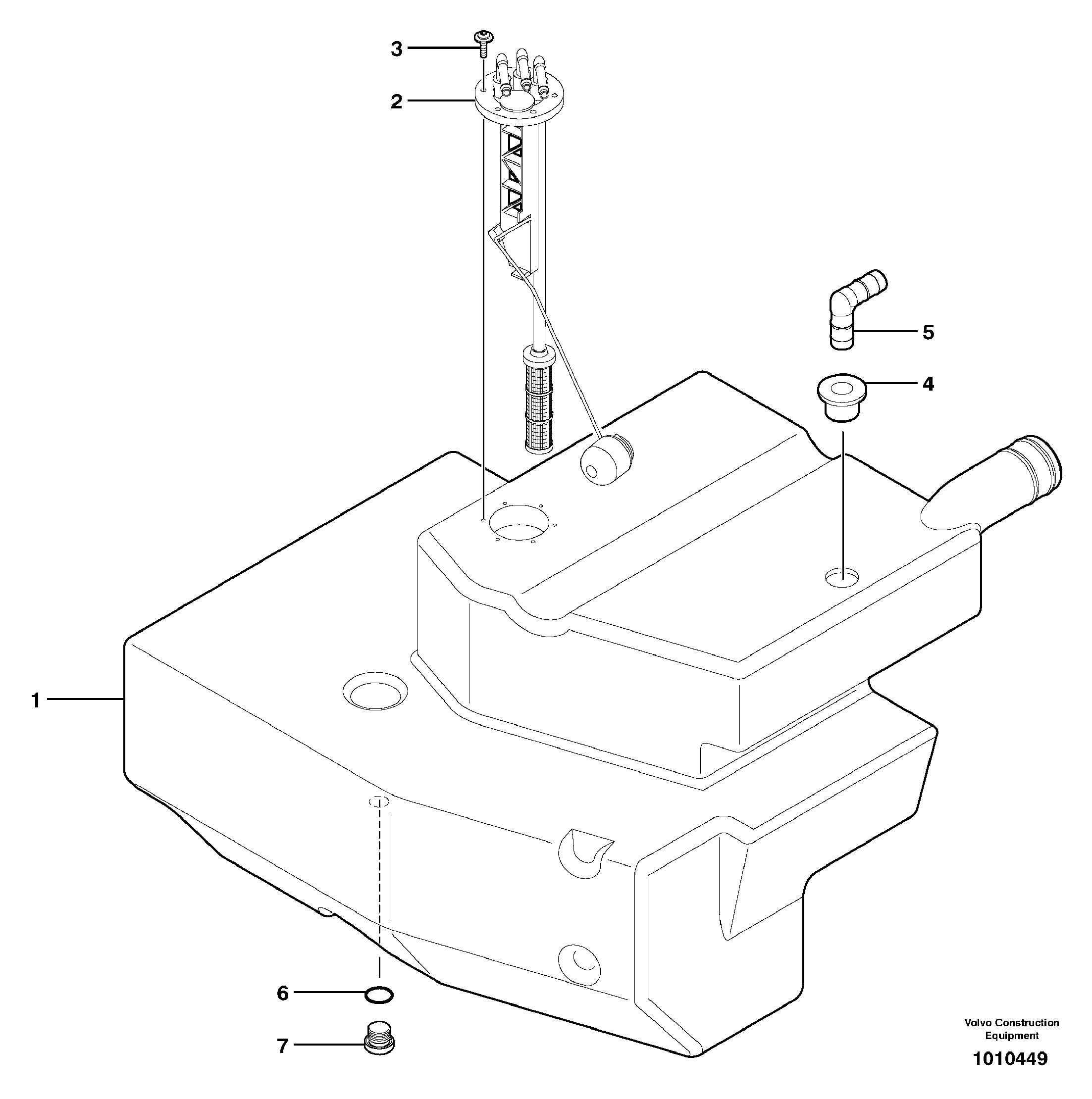 Elbow Nipple VOE15679945 VOLVO