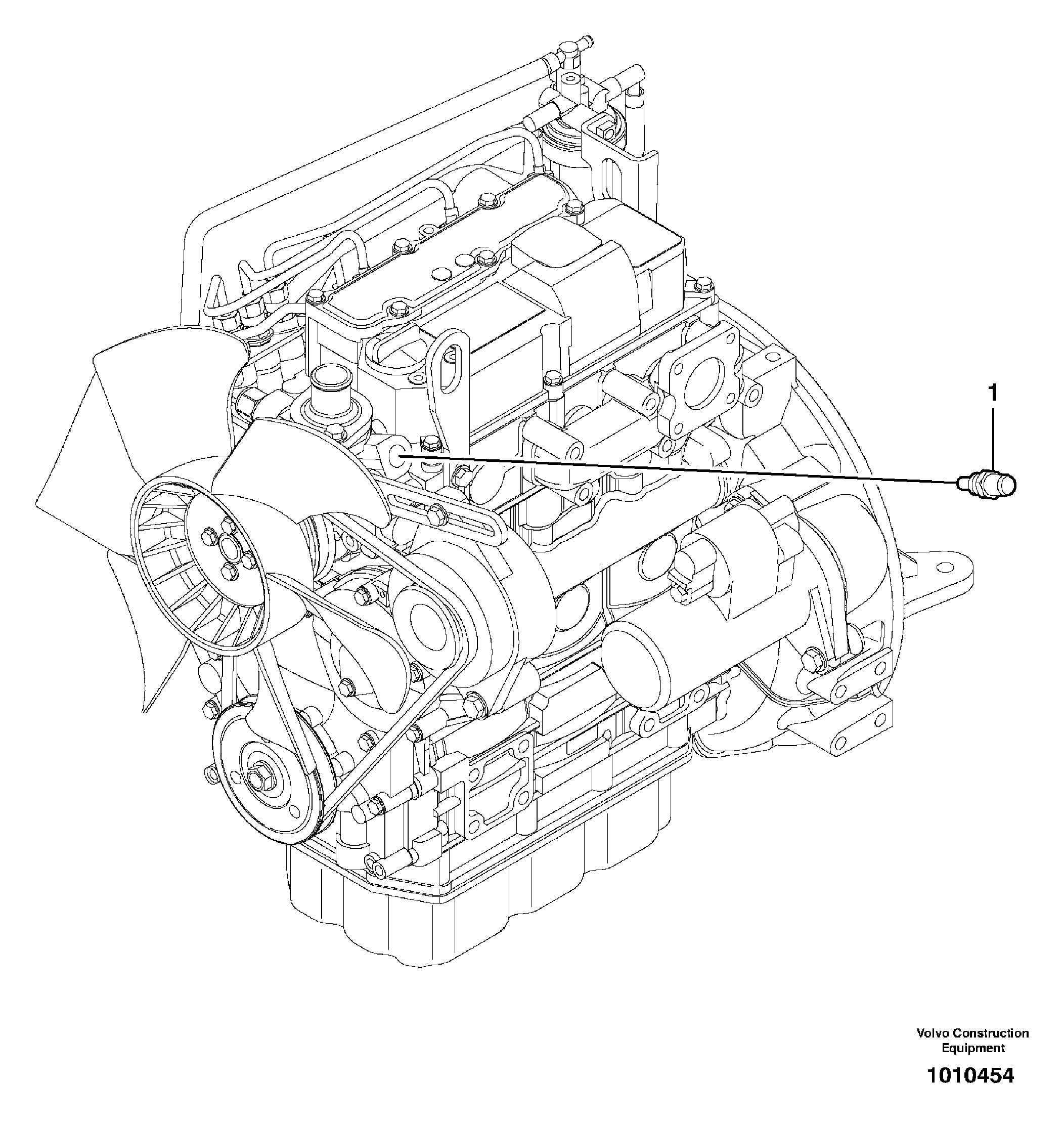 Windscreen, upper cpl VOE11802936 VOLVO