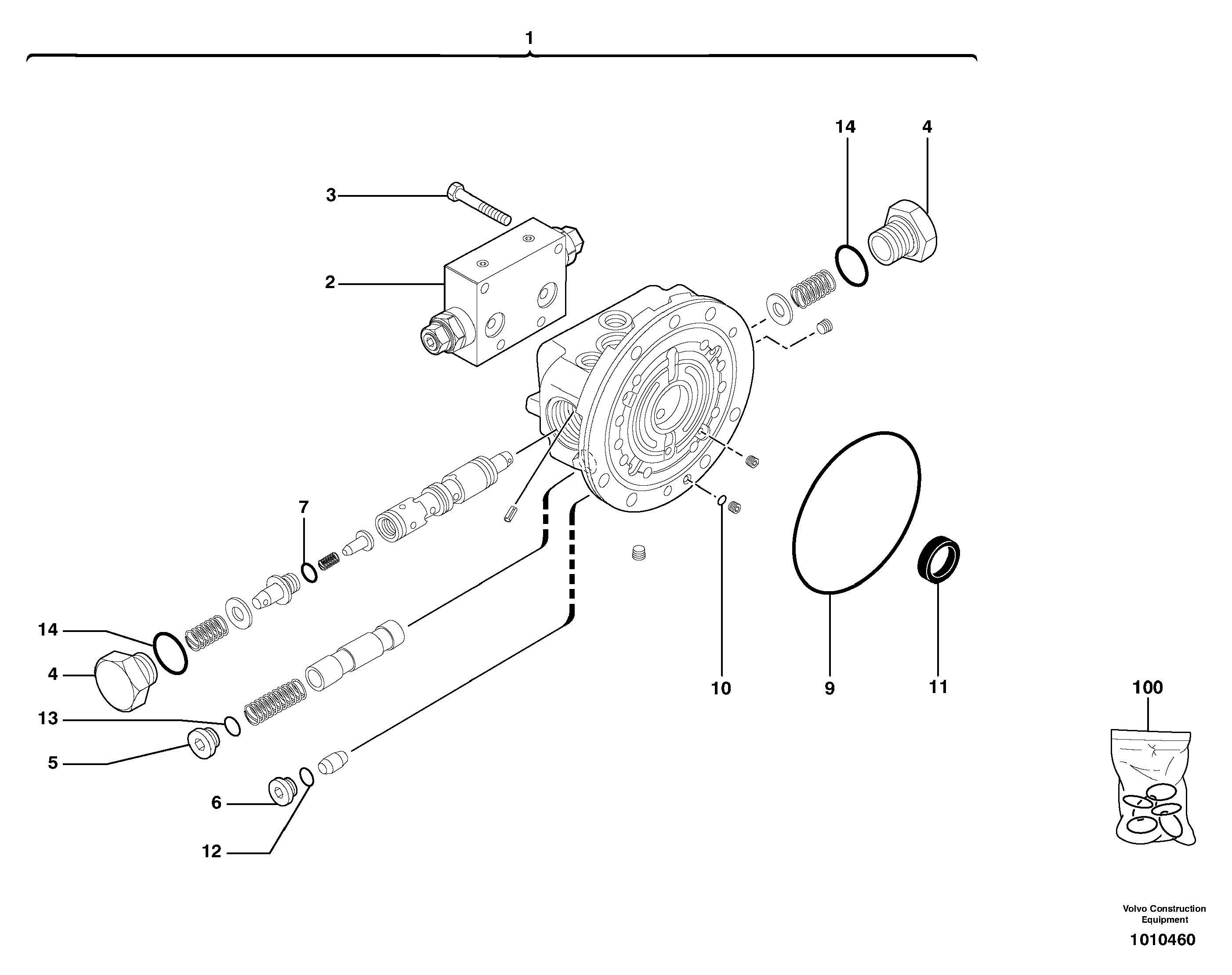 Sealing Kit PJ7417254 VOLVO