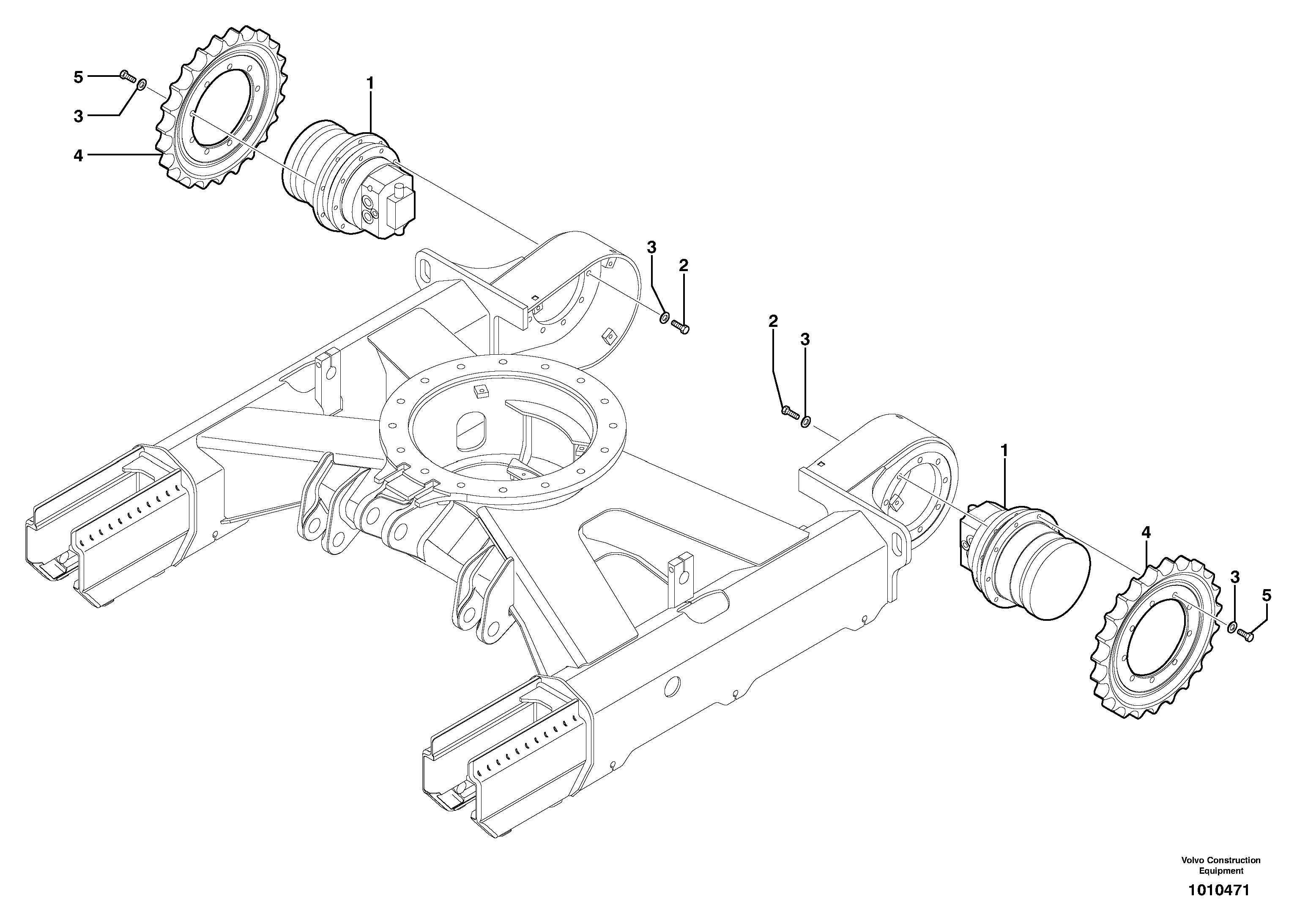 Screw PJ4370024 VOLVO