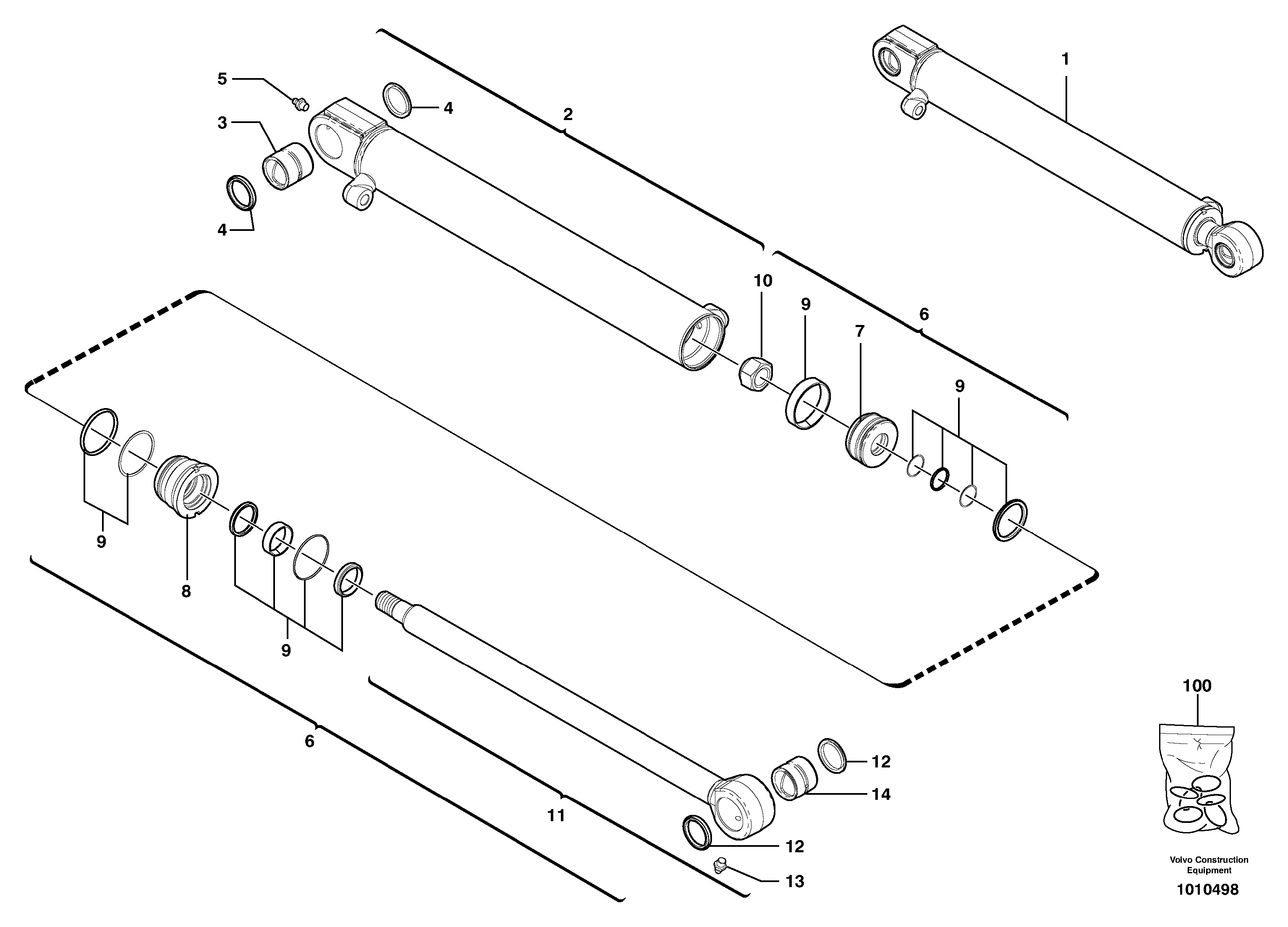 Oil Tap VOE11801032 VOLVO