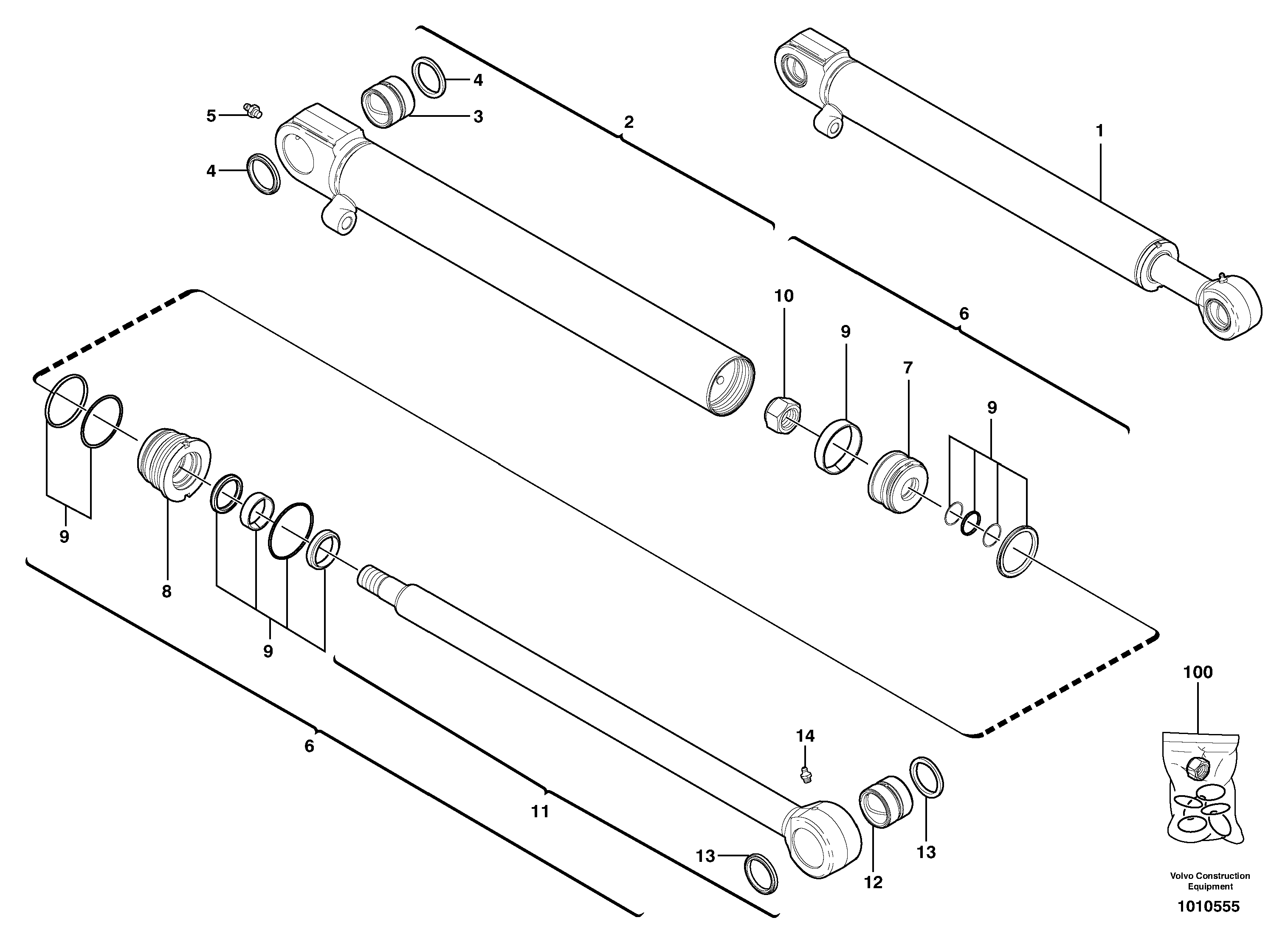 ... slew brake VOE11713255 VOLVO