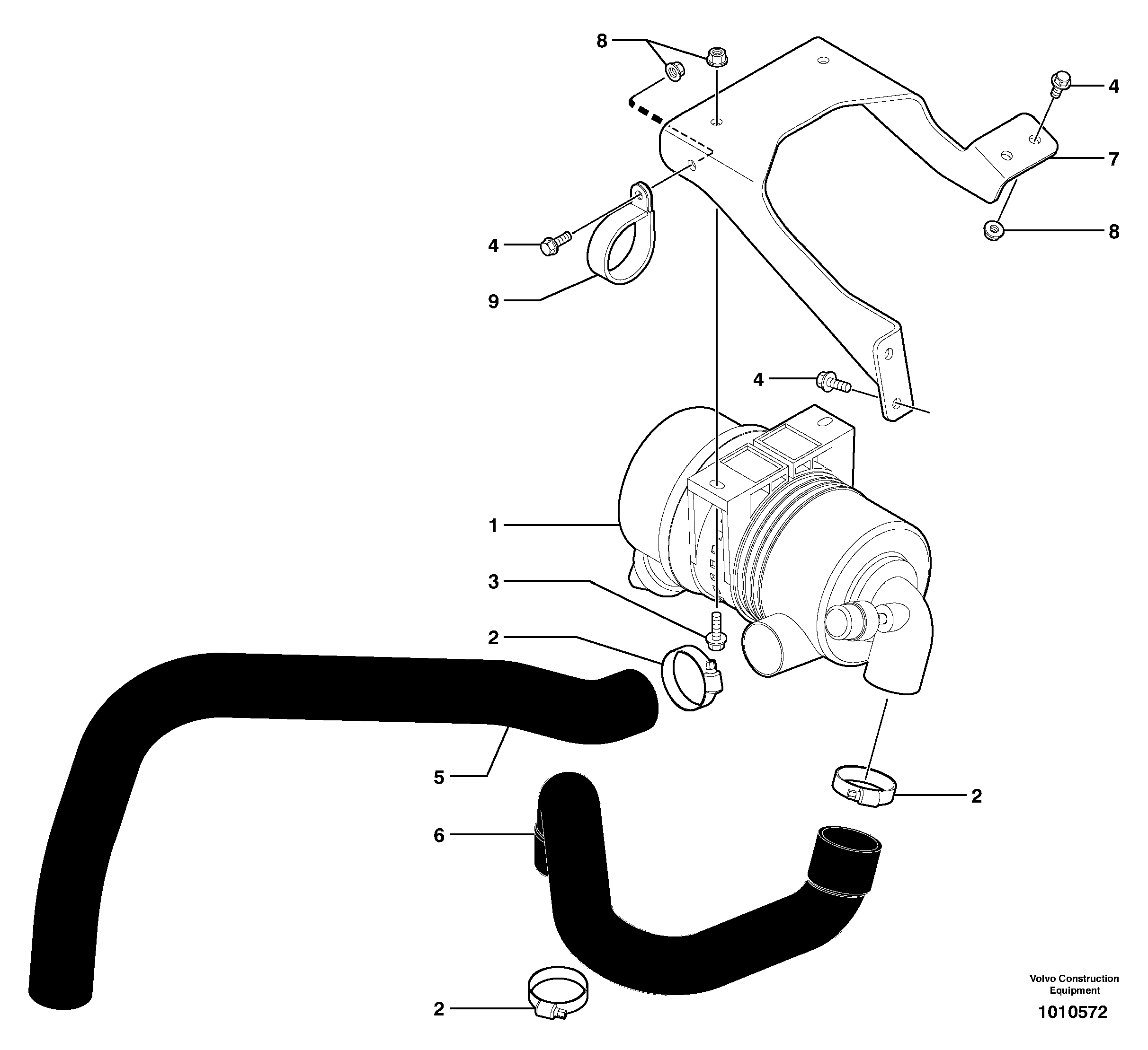 Upper Wiper VOE11801432 VOLVO