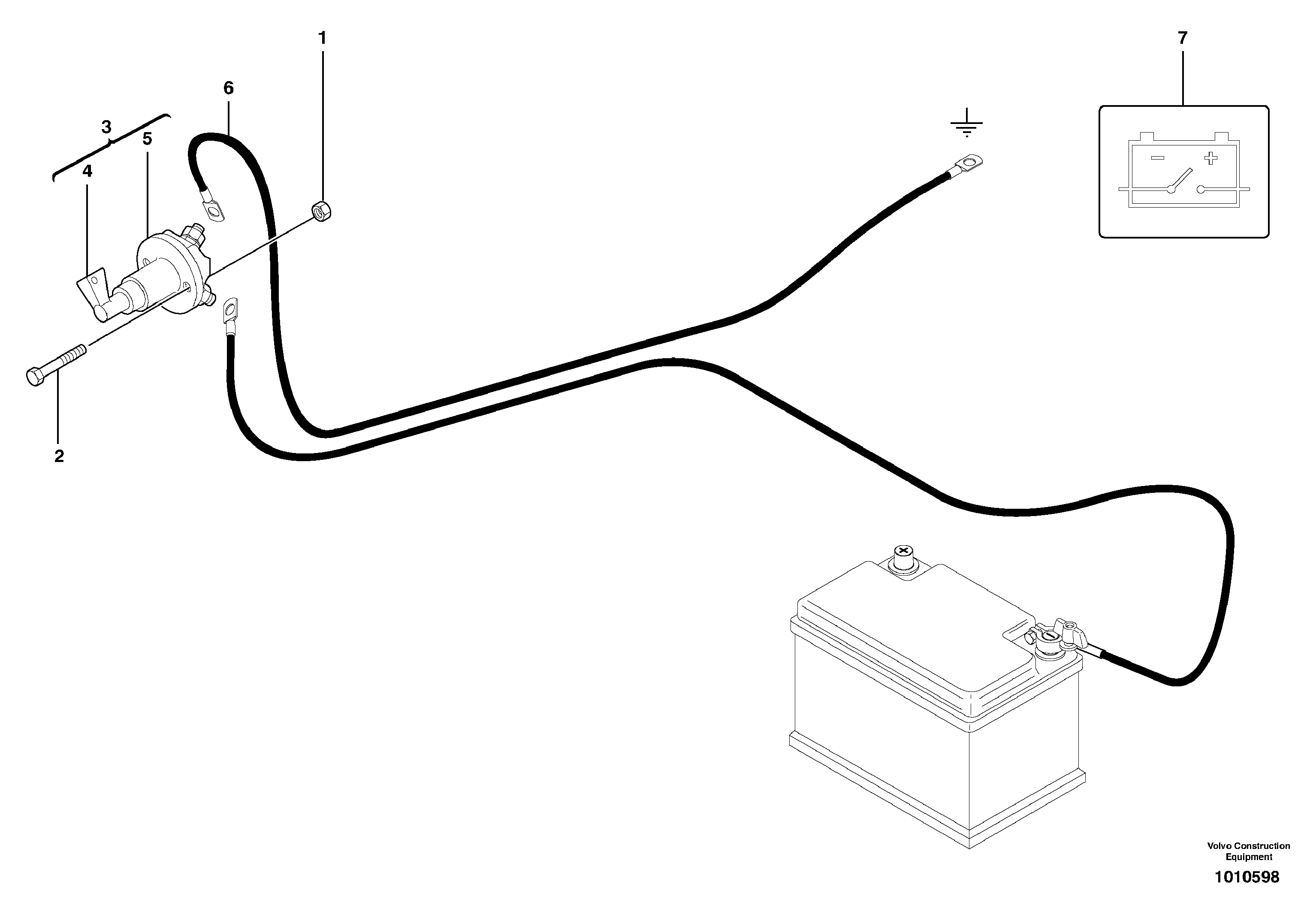 Brush Bearing VOE11807967 VOLVO