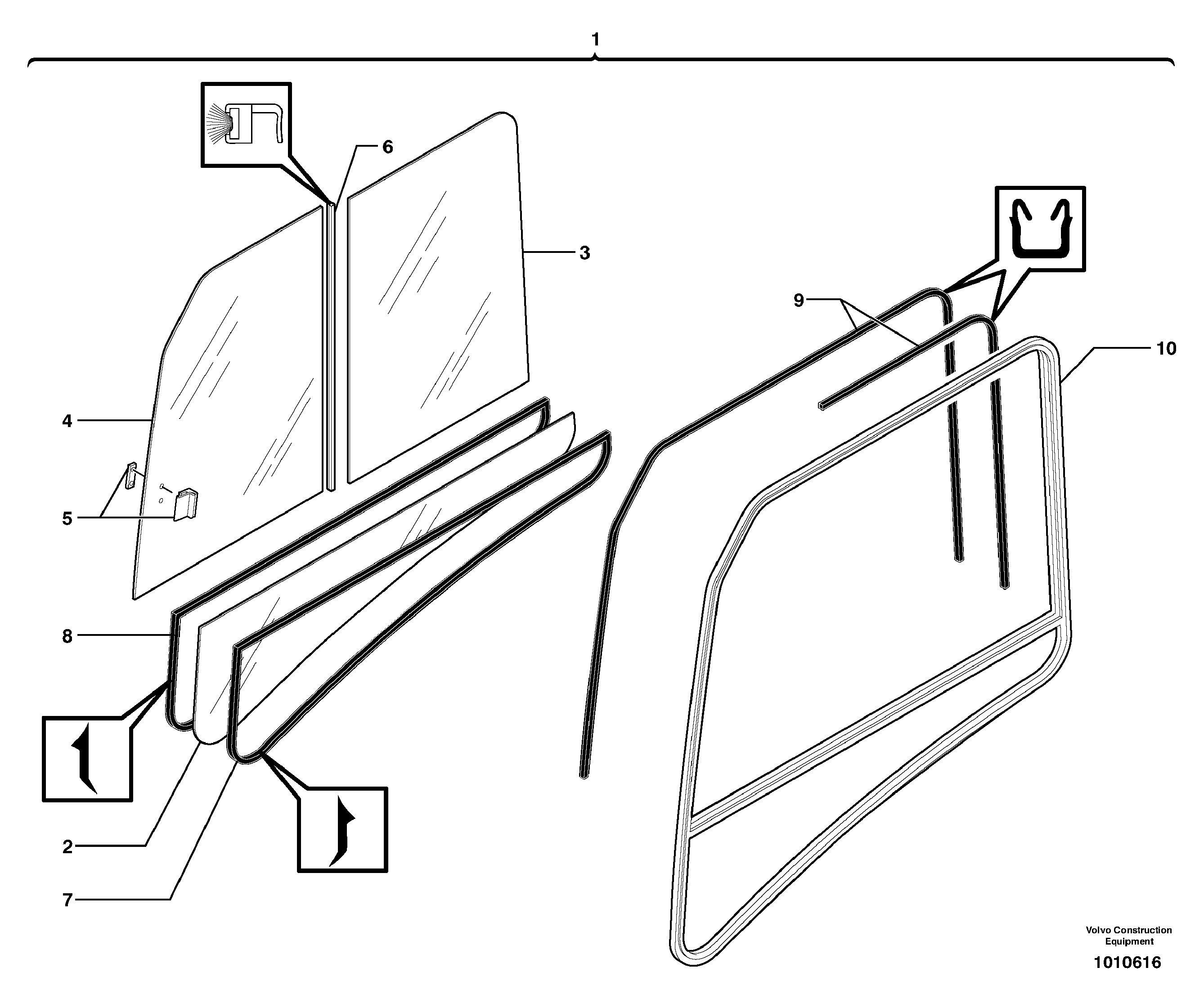 Map Read Lamp PJ7418294 VOLVO