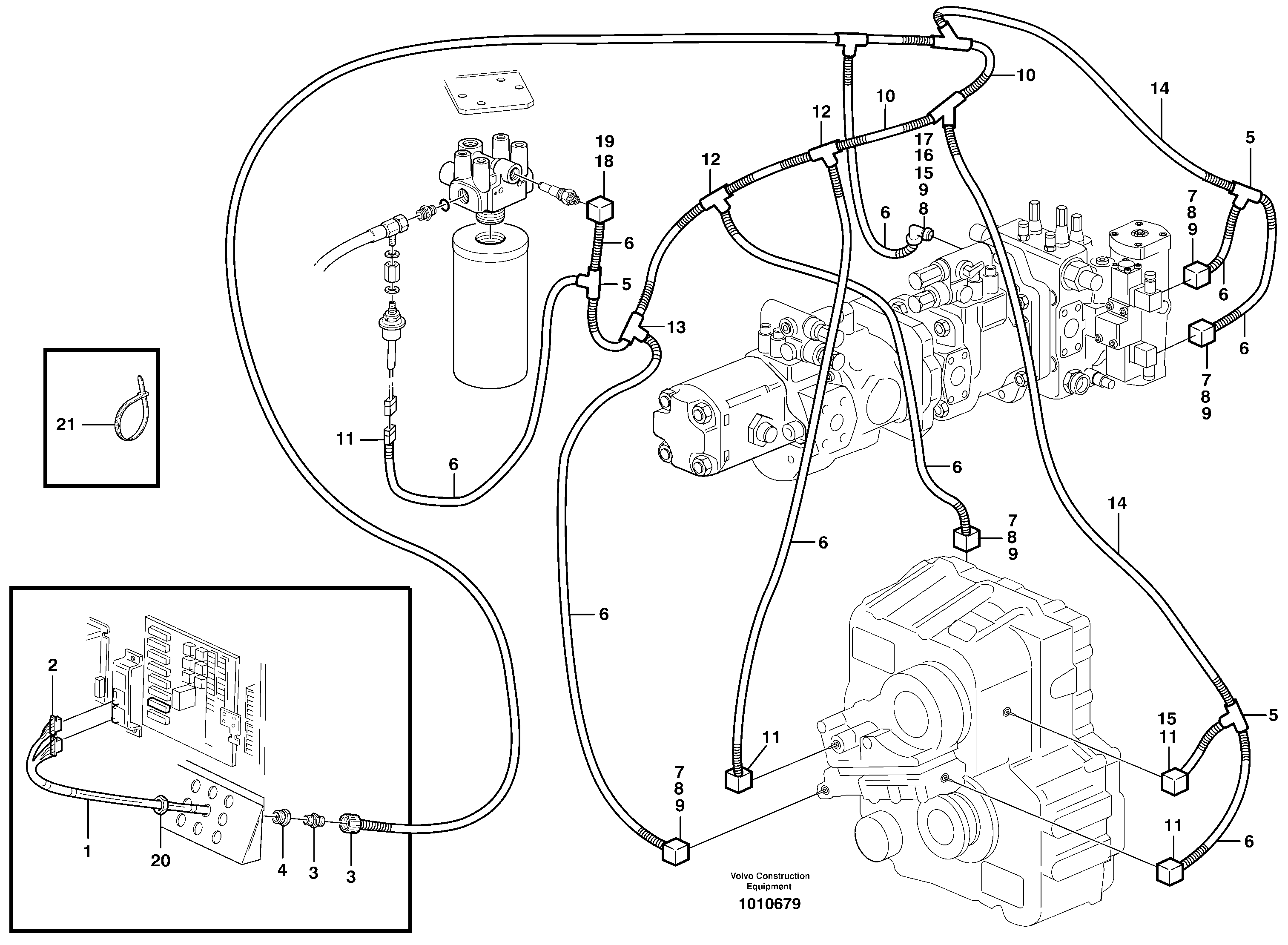 Hydr Diagram VOE14267352 VOLVO