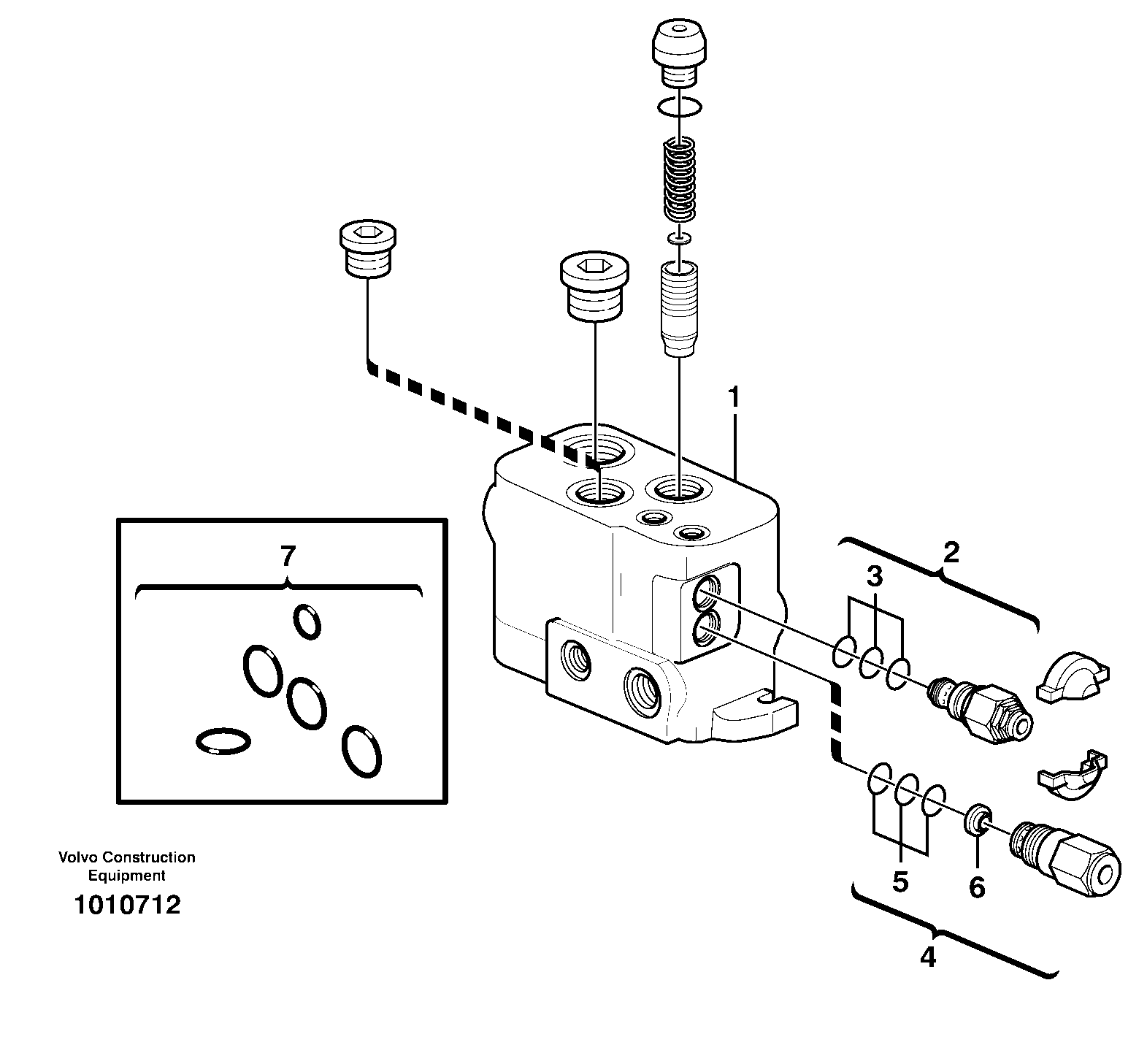 Power Cylinder VOE11712877 VOLVO