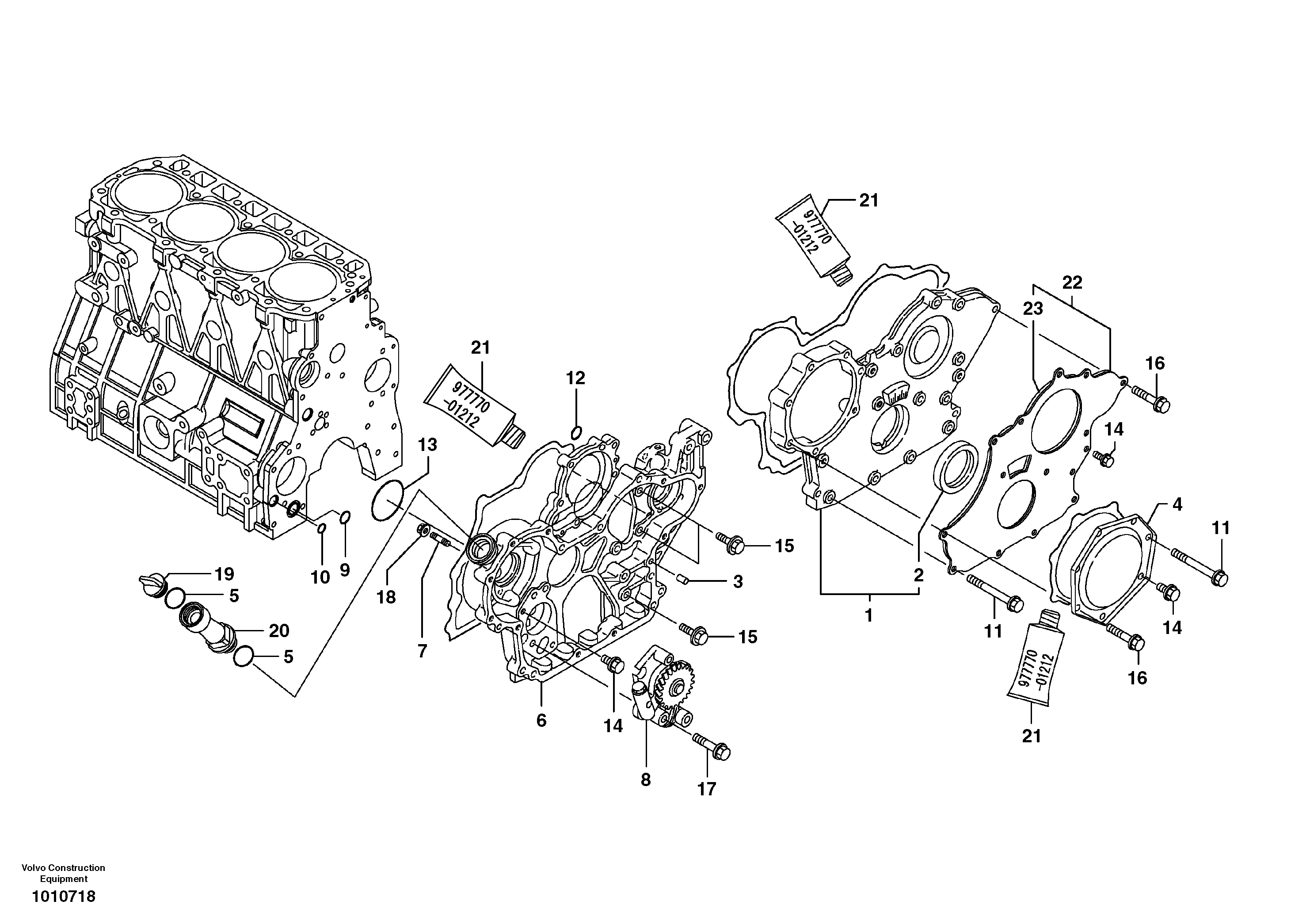 Oil Bath Filter VOE14524622 VOLVO