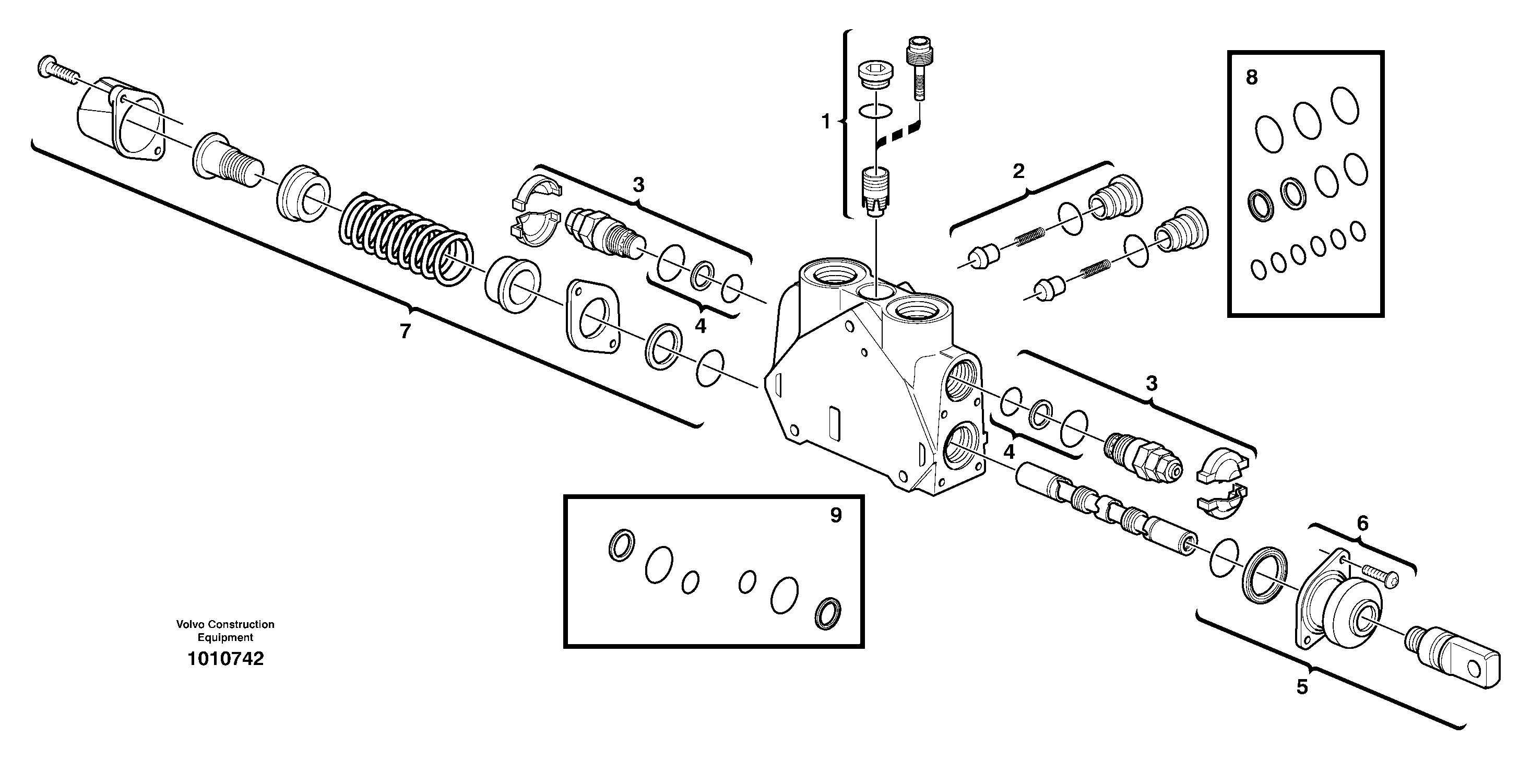 Seal Flange VOE11712880 VOLVO