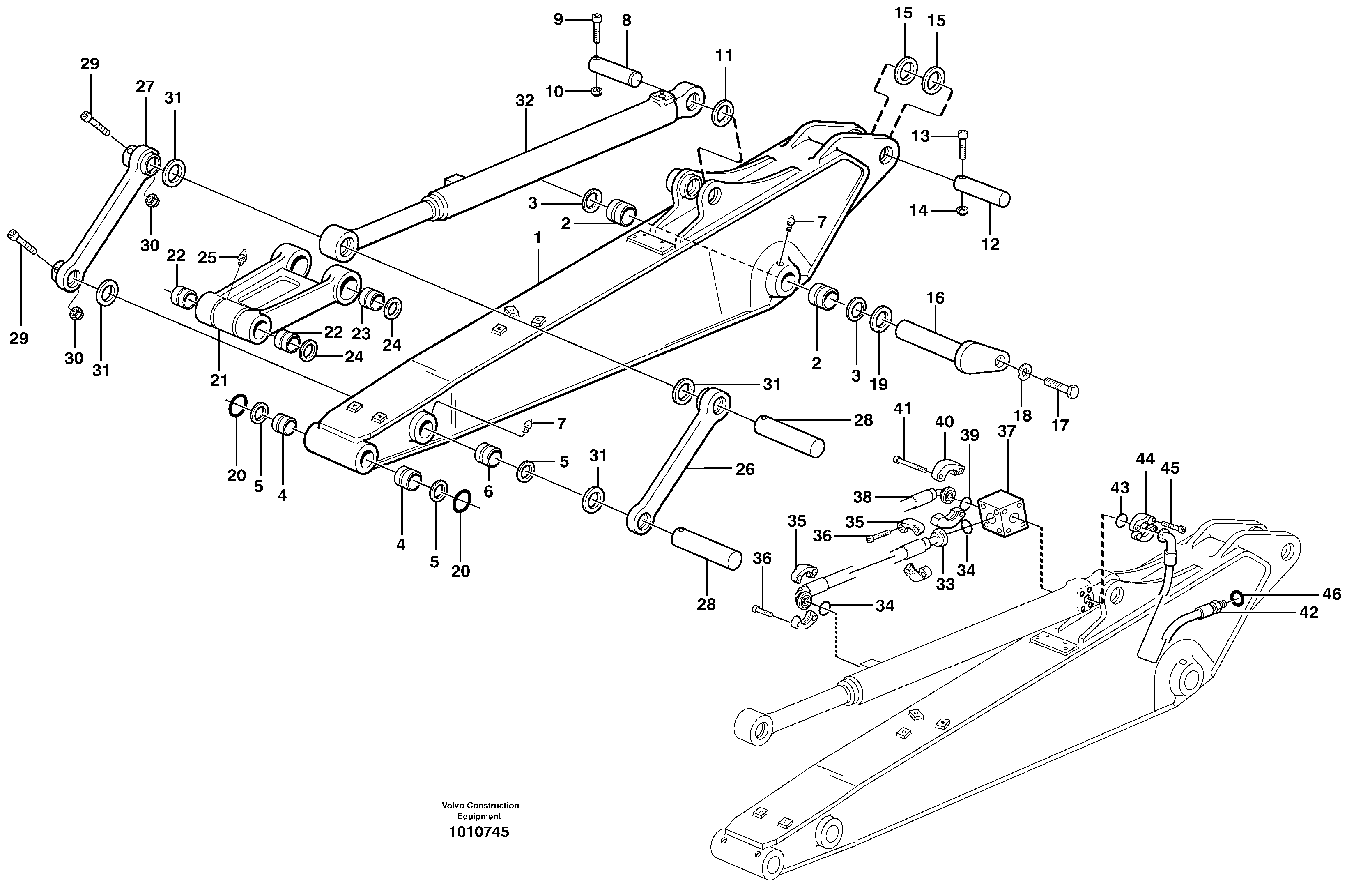 Arm VOE14377789 VOLVO