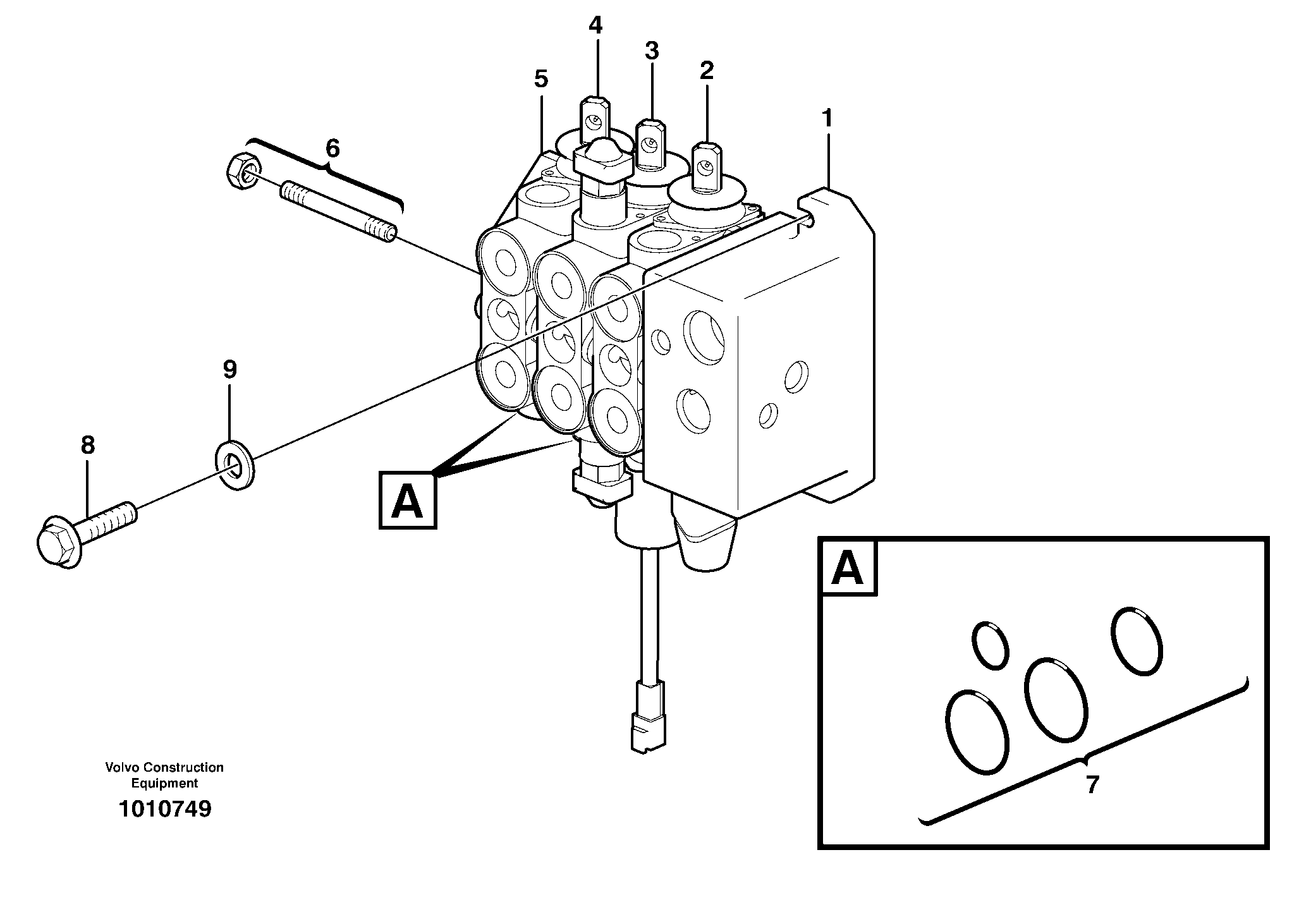 Link bearing VOE11712898 VOLVO