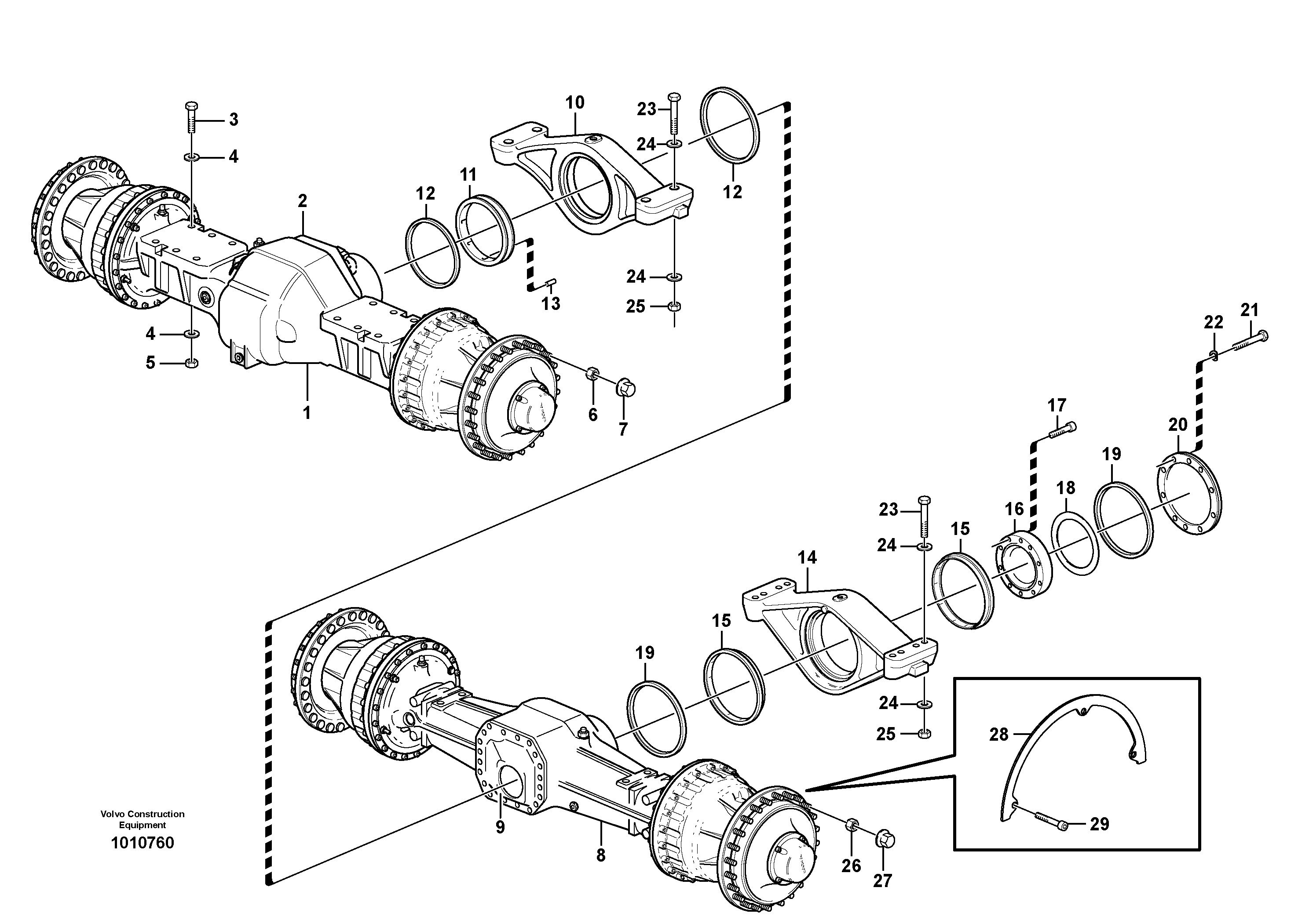 Digging Arm VOE11025809 VOLVO
