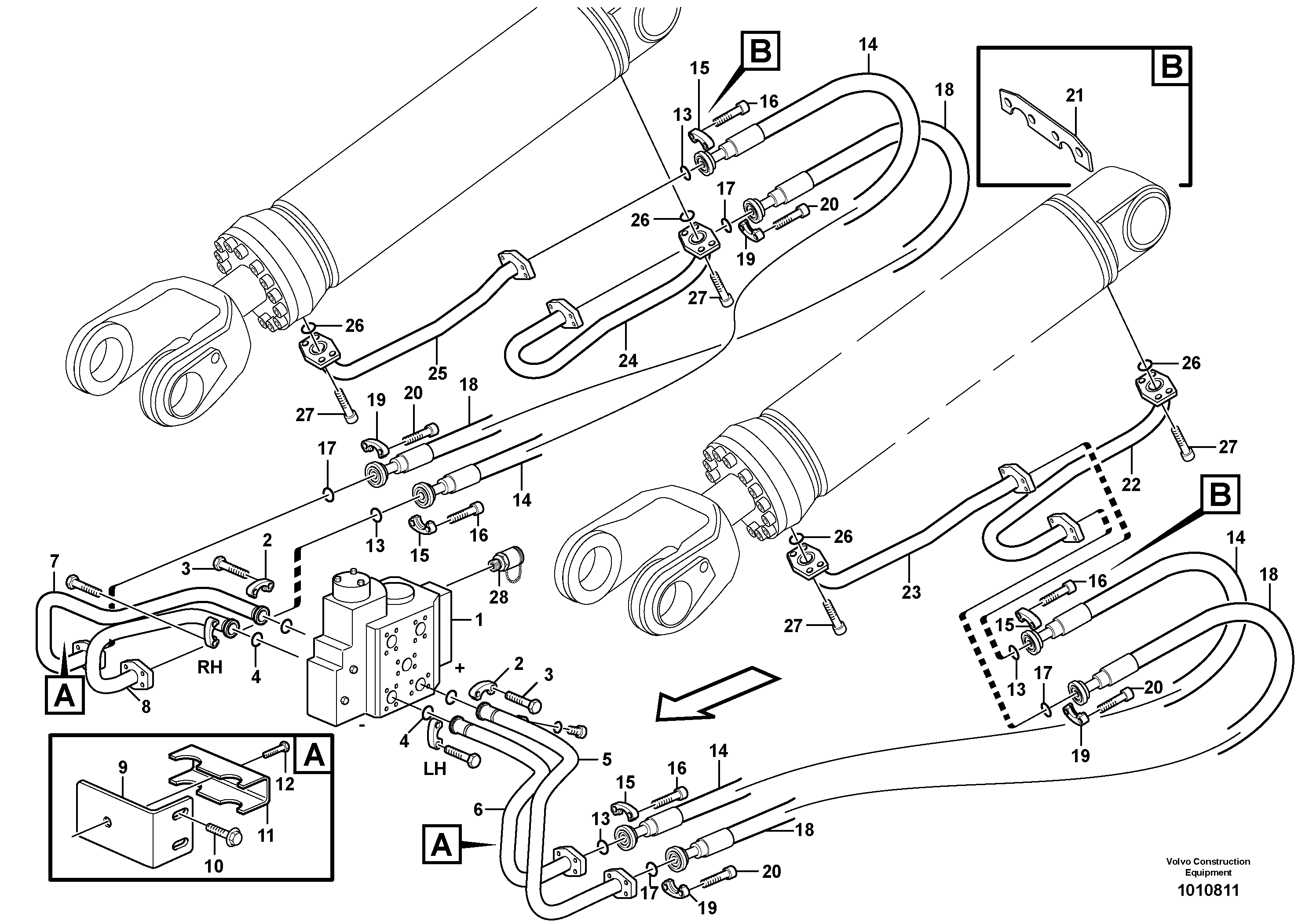 Front Plate VOE990951 VOLVO