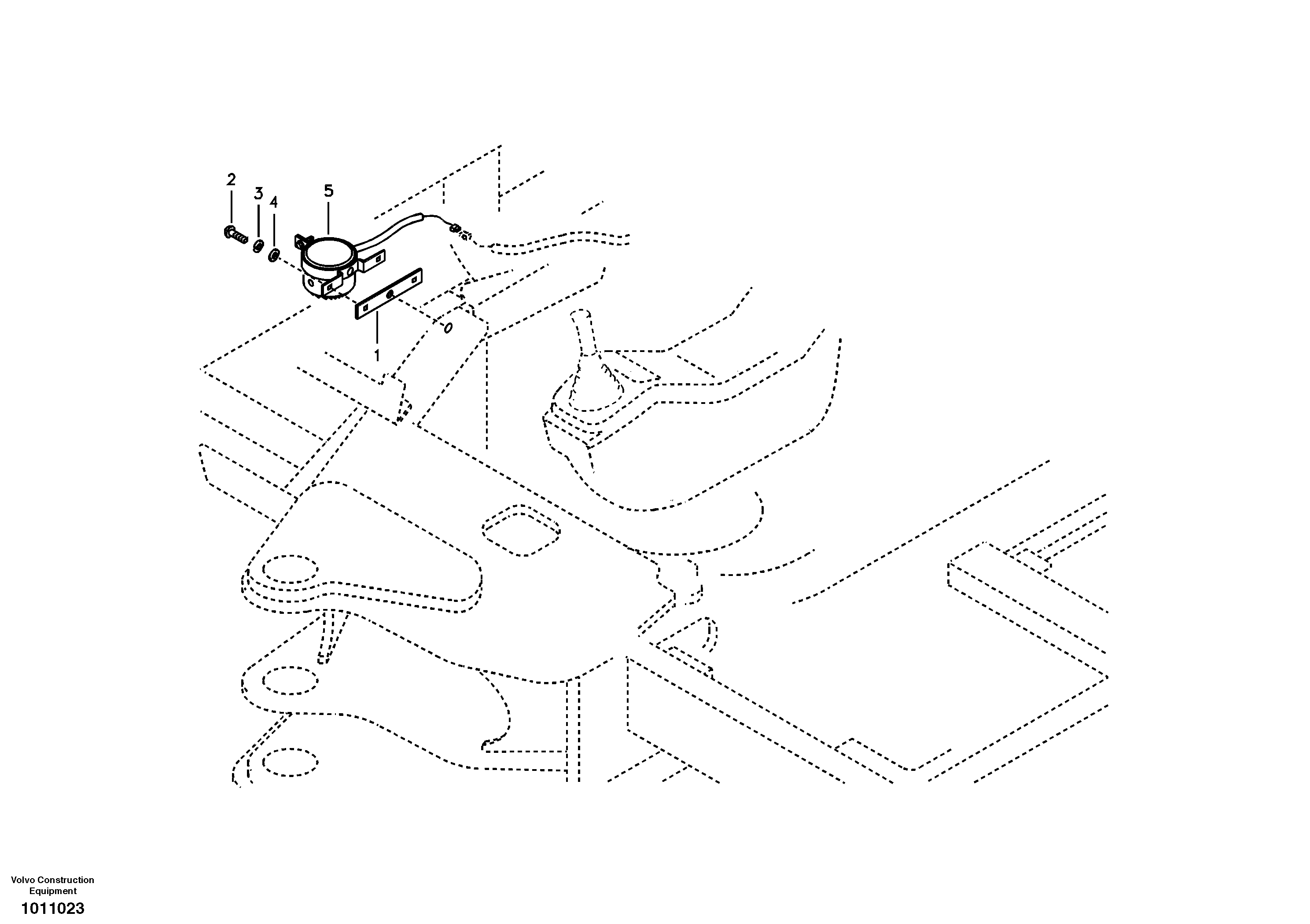 Relay, loud tone horn VOE14613294 VOLVO
