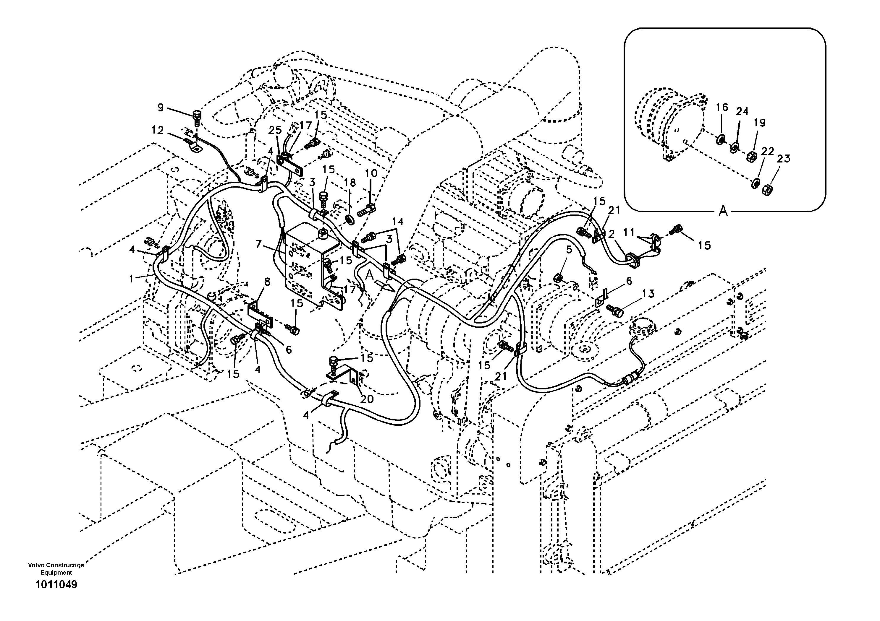 Bracket VOE14510983 VOLVO
