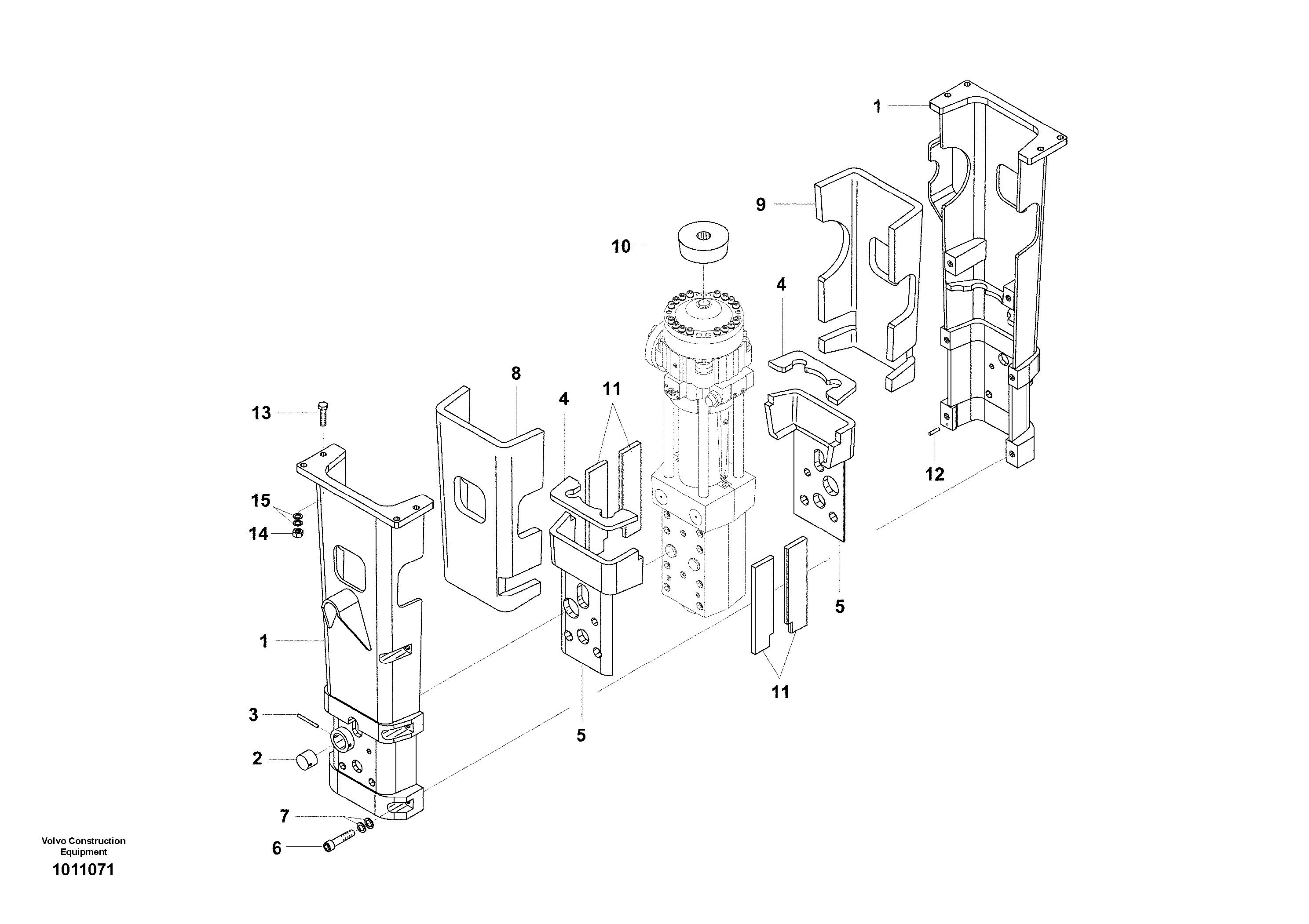 Swg Lk Cylinder VOE14534669 VOLVO
