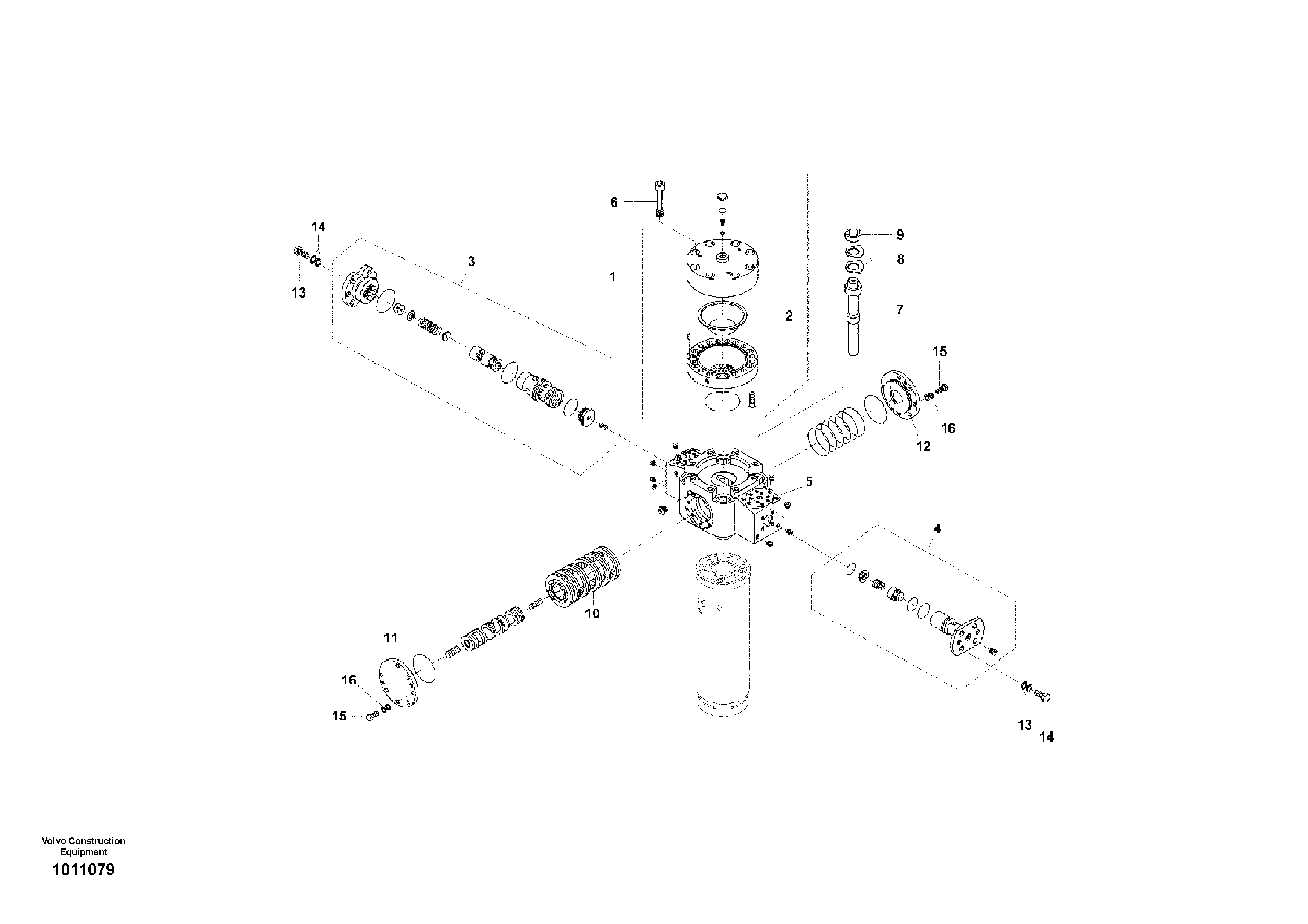 Bushing VOE14534580 VOLVO