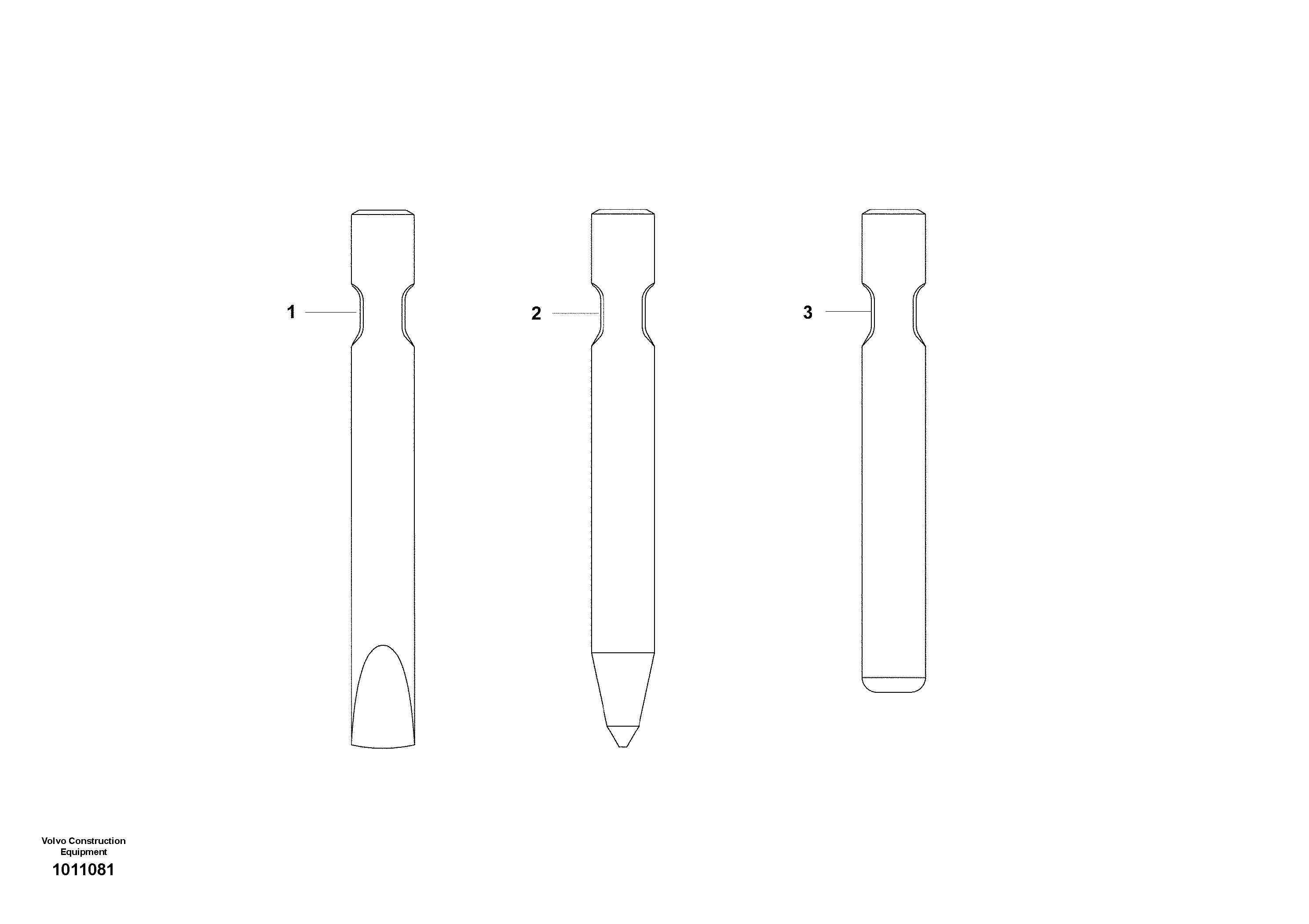 Chisel VOE14535737 VOLVO