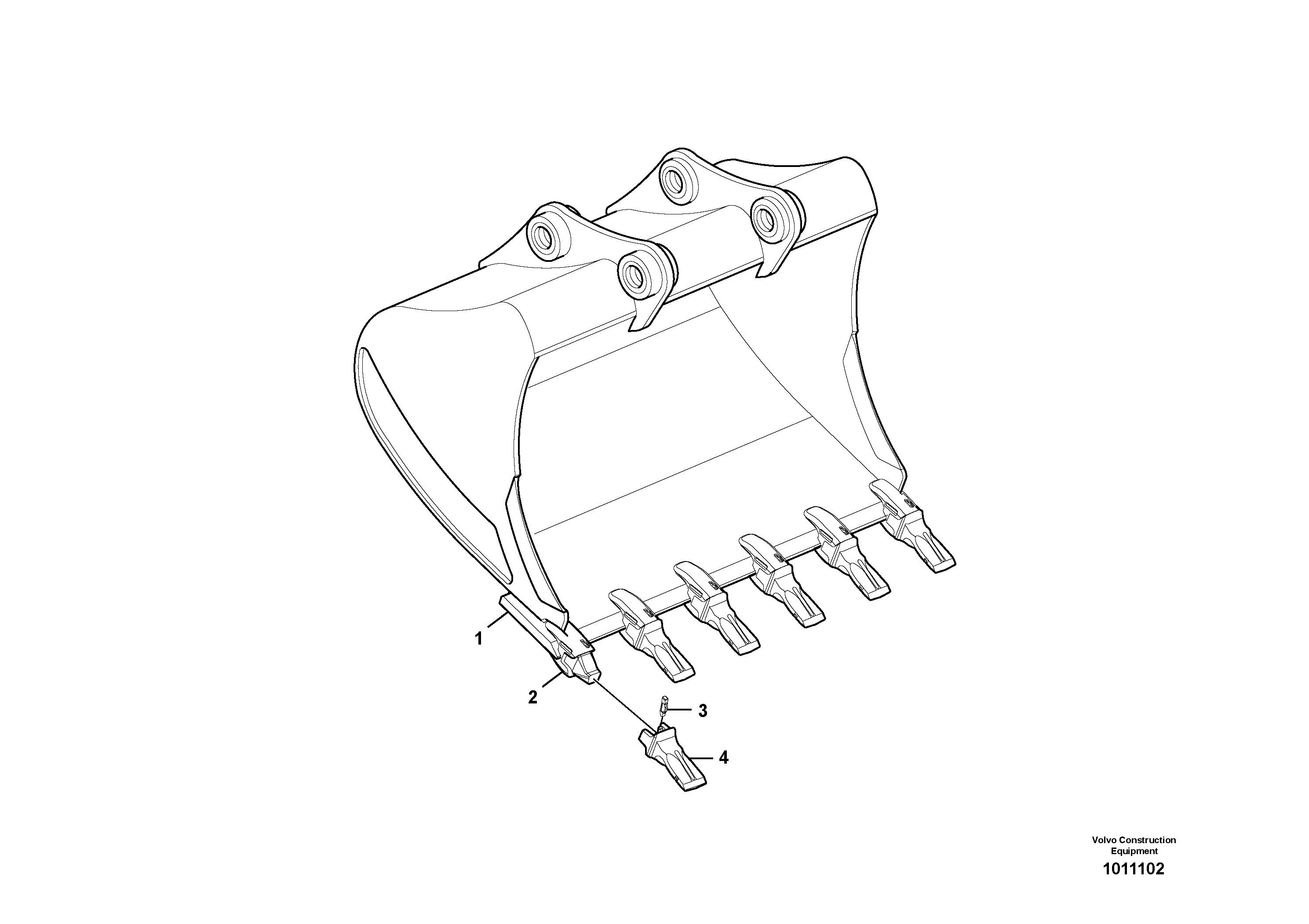 Bucket VOE14579753 VOLVO