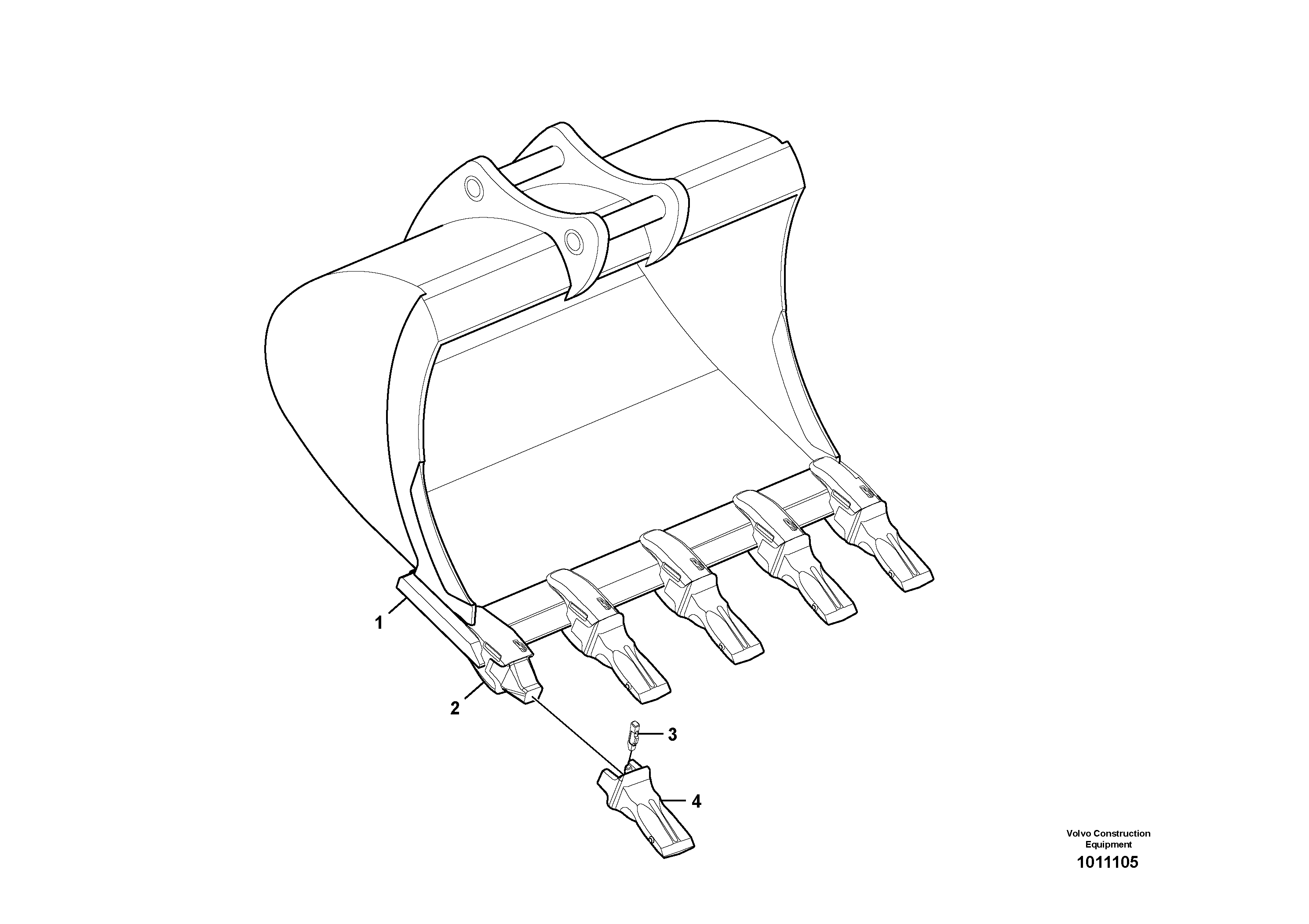 Bucket VOE14560480 VOLVO