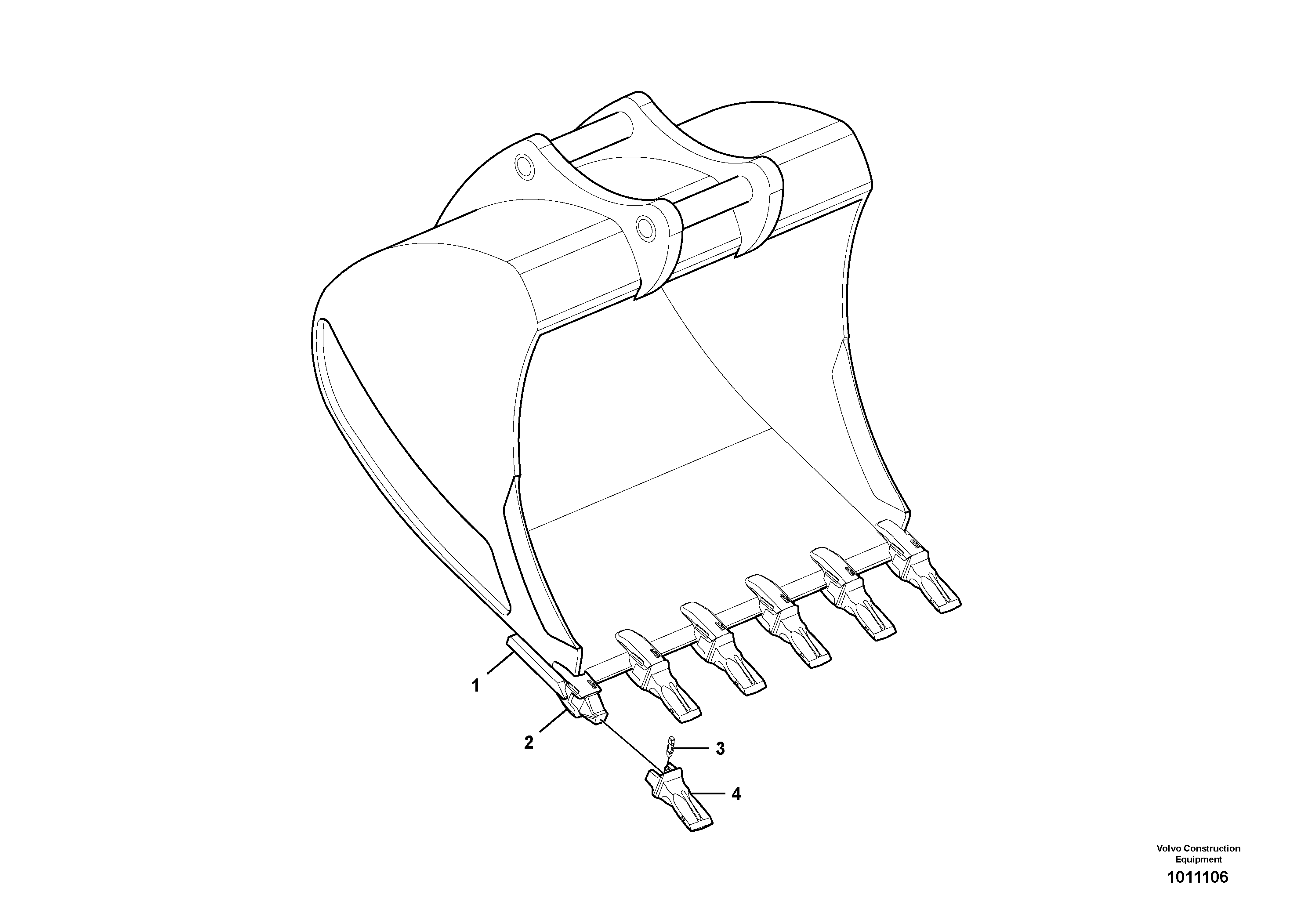 Bucket VOE14565083 VOLVO