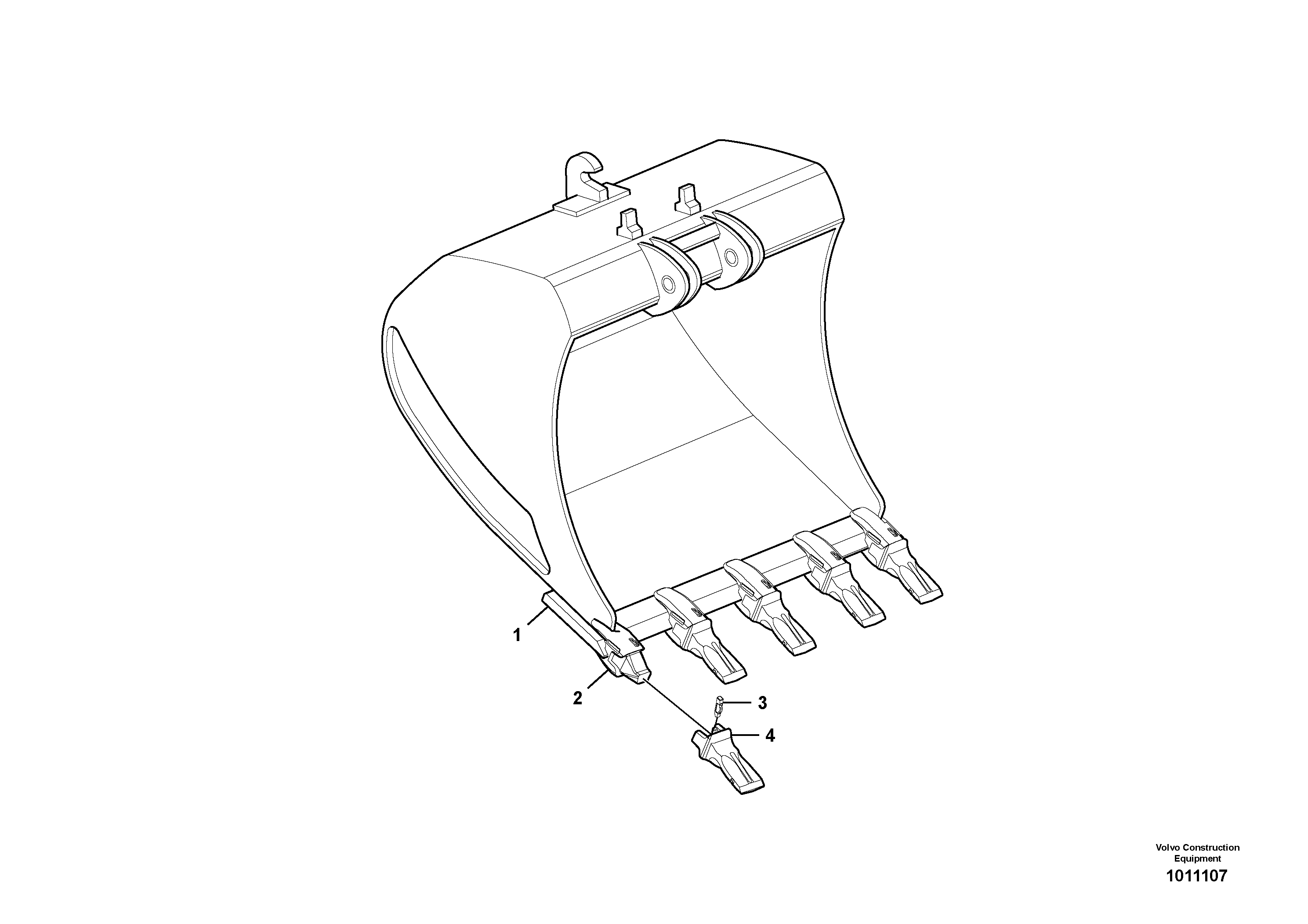 Bucket VOE14560466 VOLVO