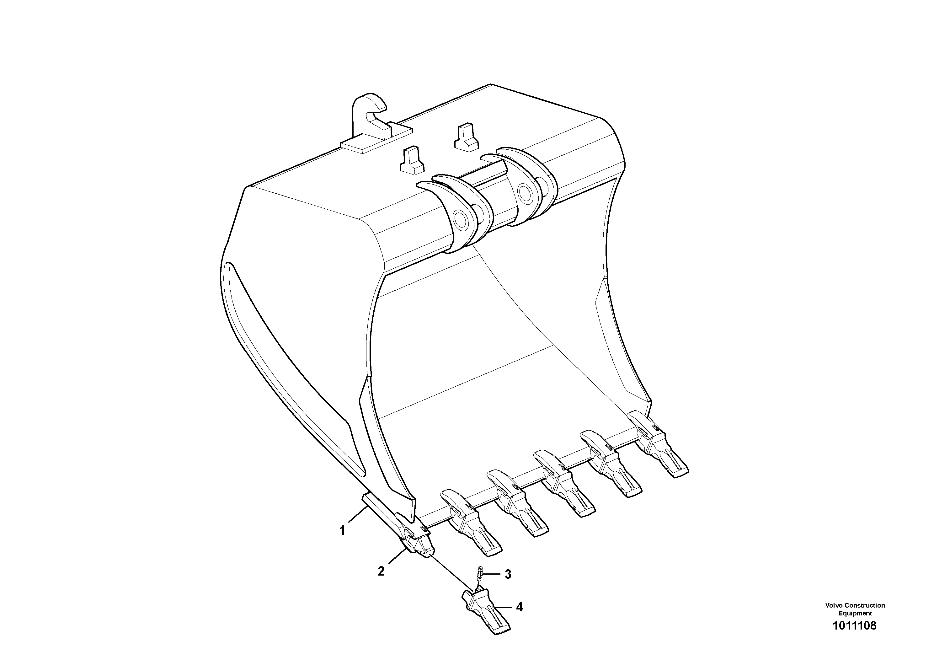 Bucket VOE14544288 VOLVO