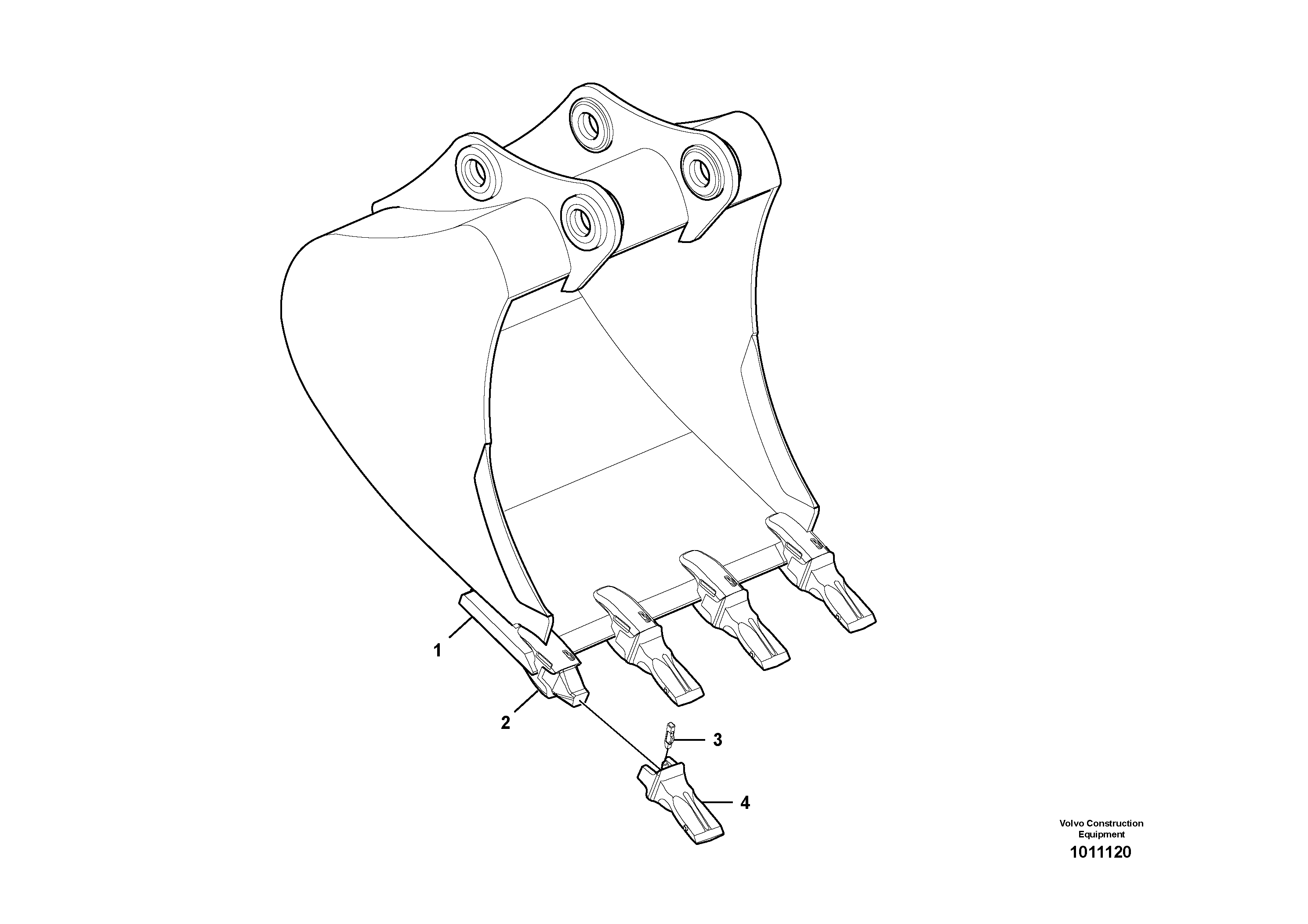 Bucket VOE14537635 VOLVO