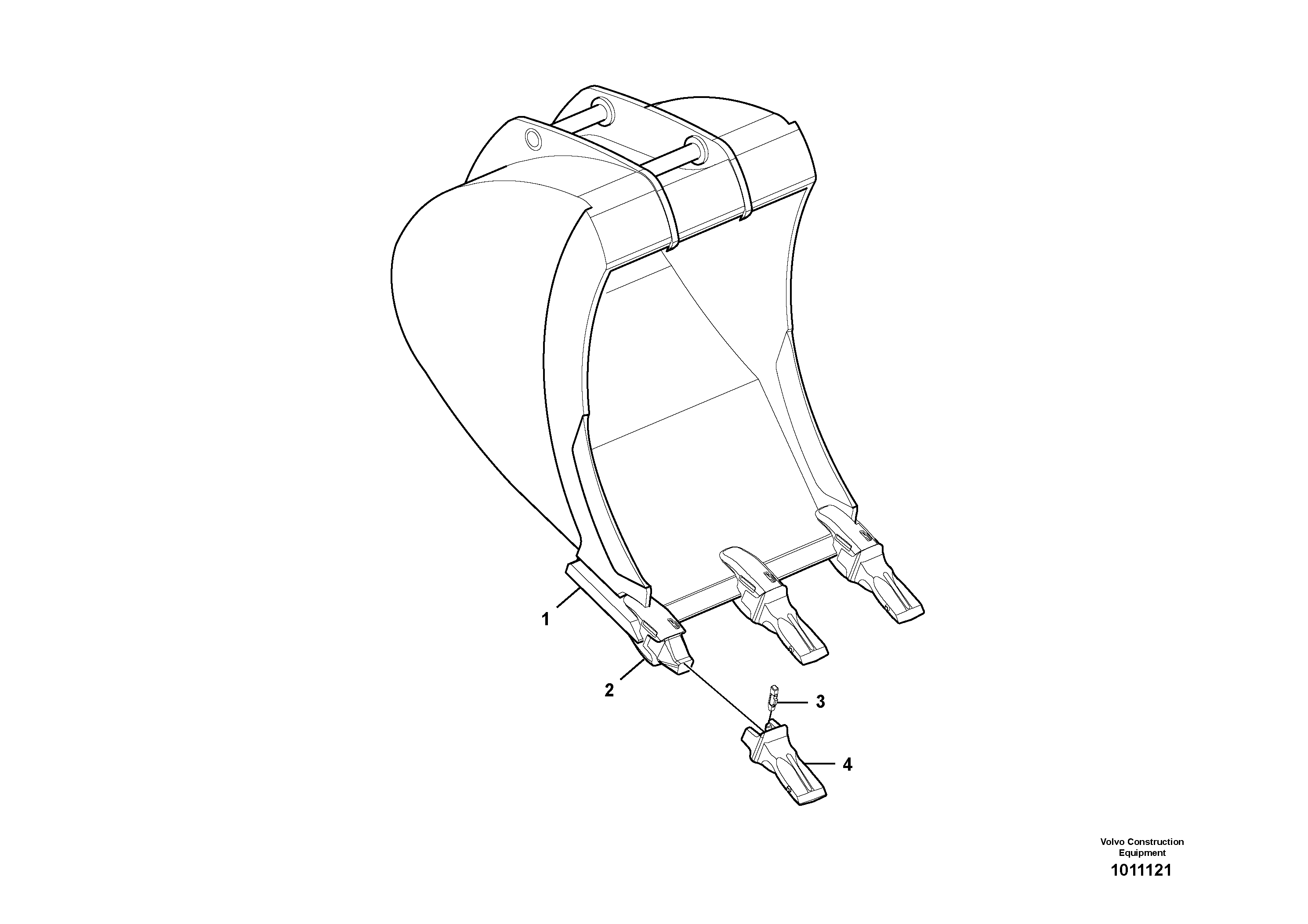 Bucket RM/VOE14544142 VOLVO