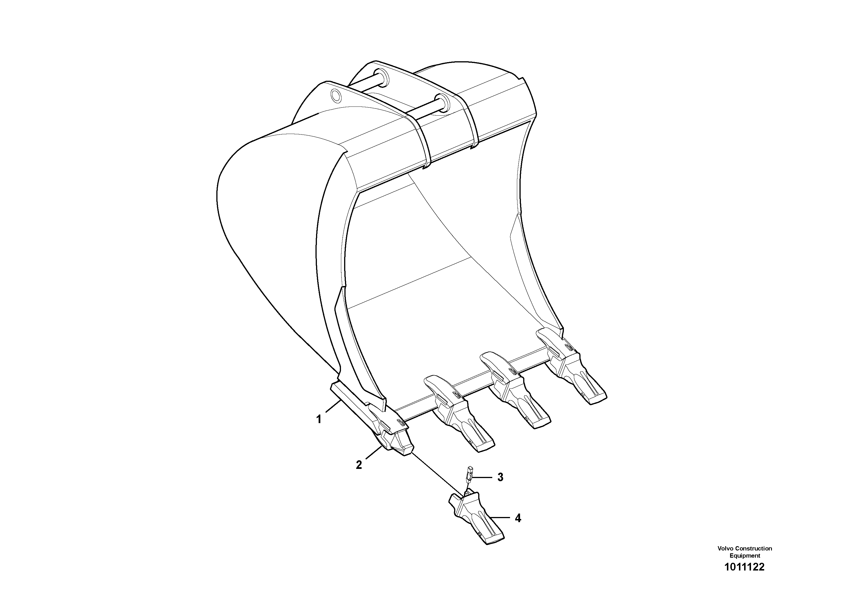 Bucket VOE14579773 VOLVO