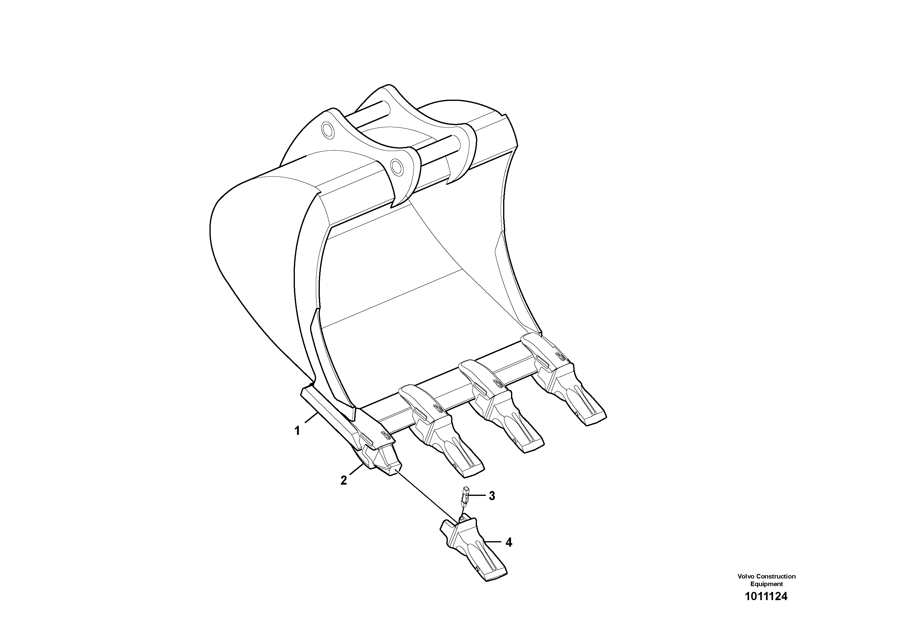 Bucket VOE14565085 VOLVO