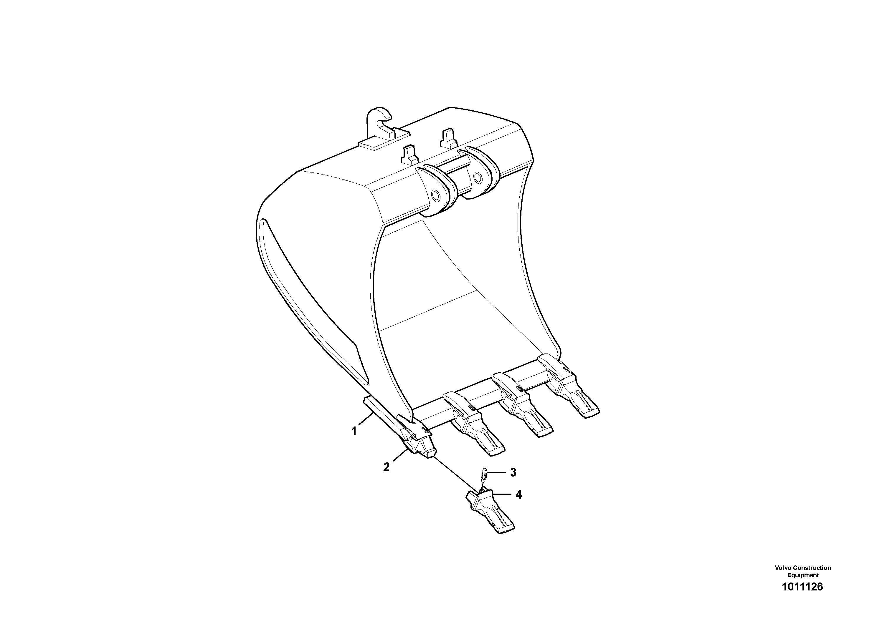 Bucket VOE14560442 VOLVO