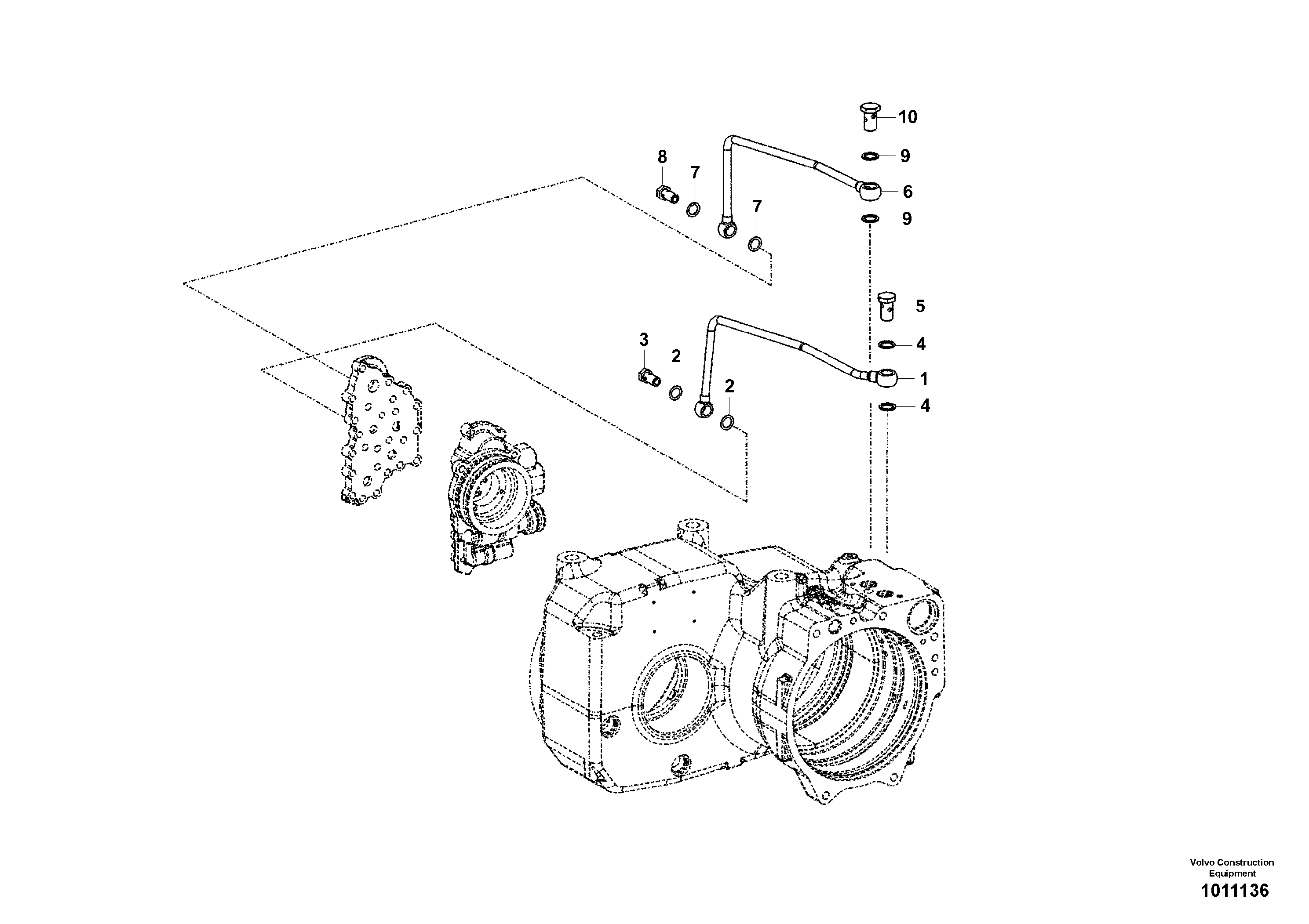 For upper engine part VOE14558097 VOLVO