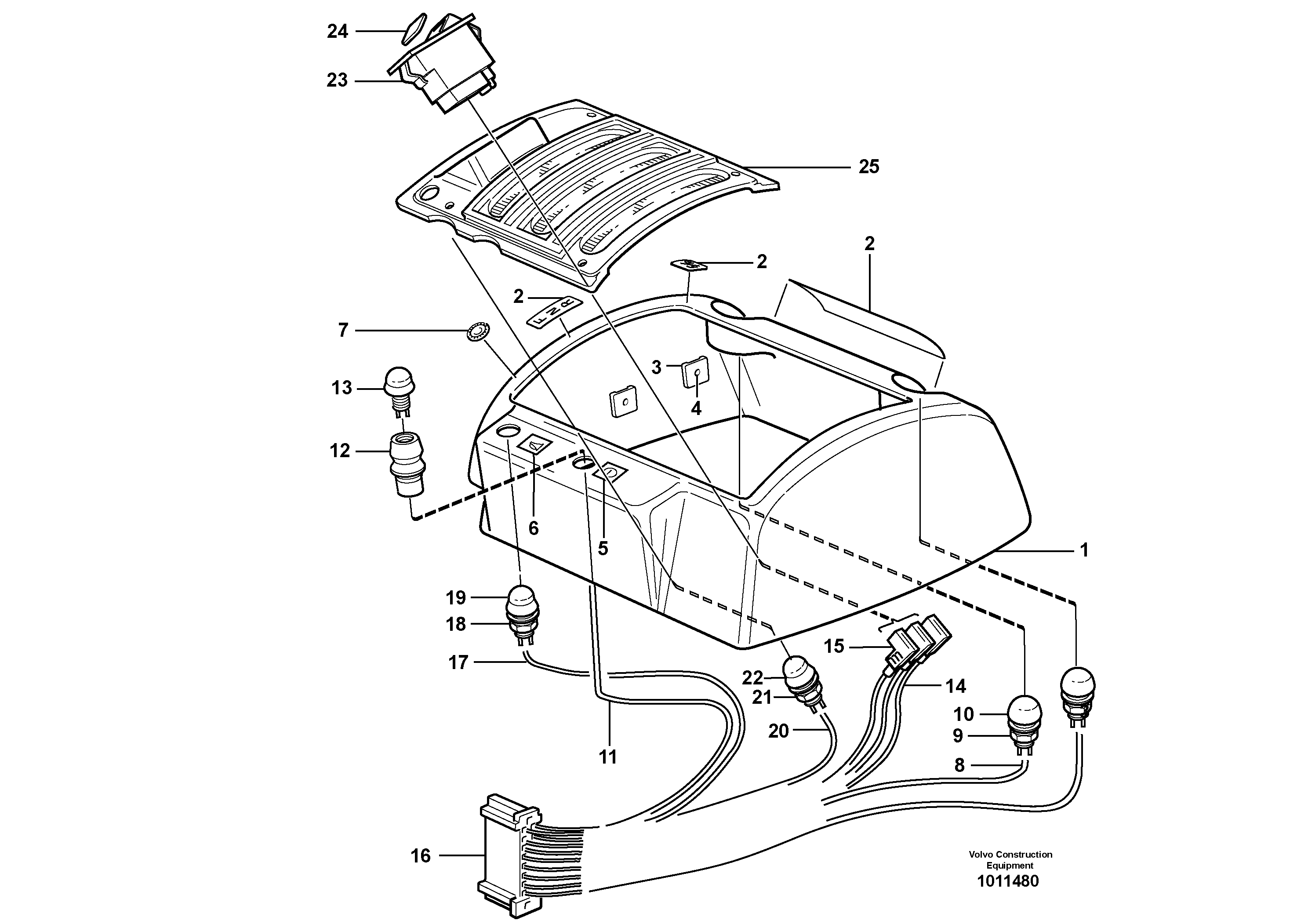 Кожух VOE11104983 VOLVO