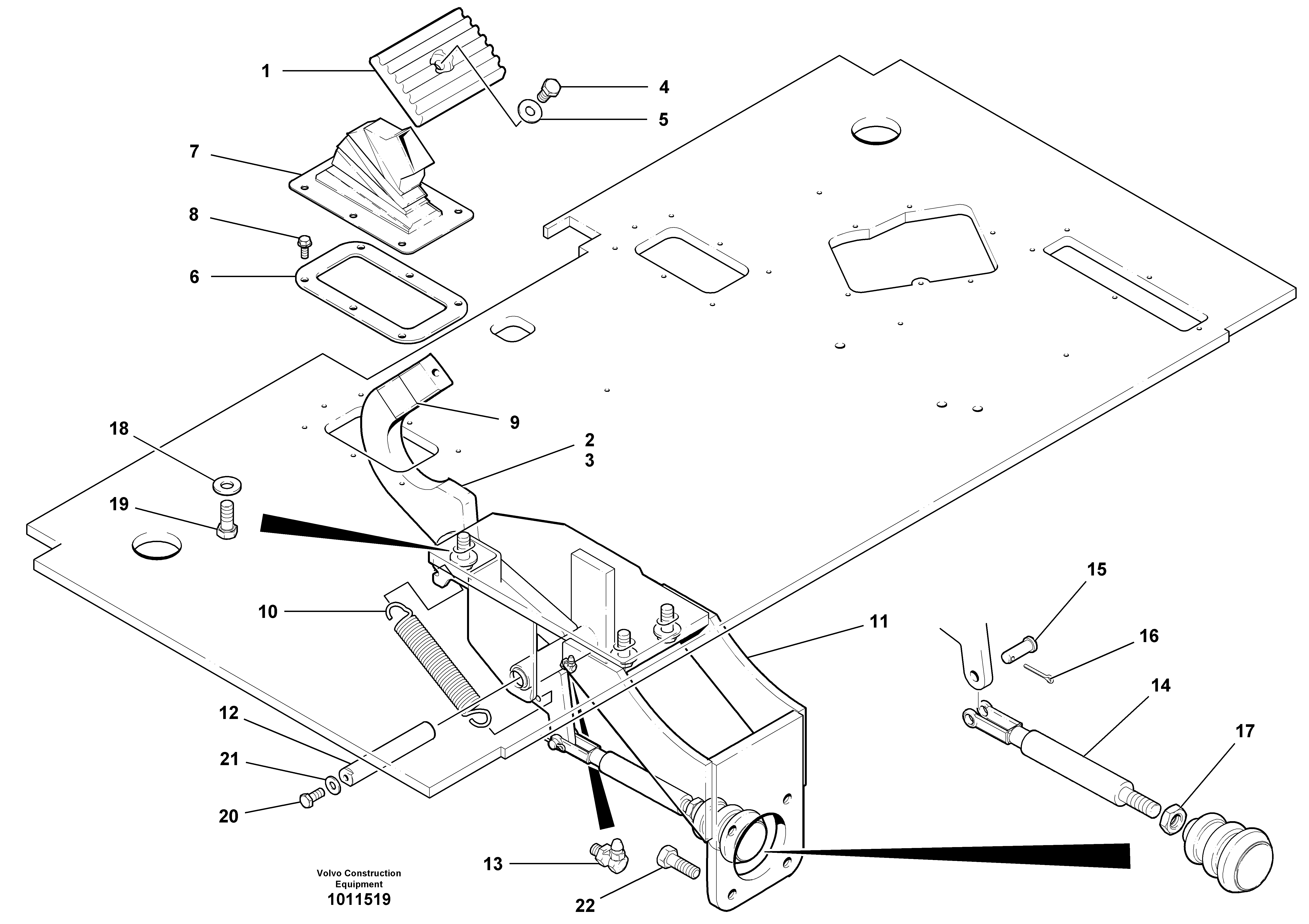 Shaft VOE12734688 VOLVO