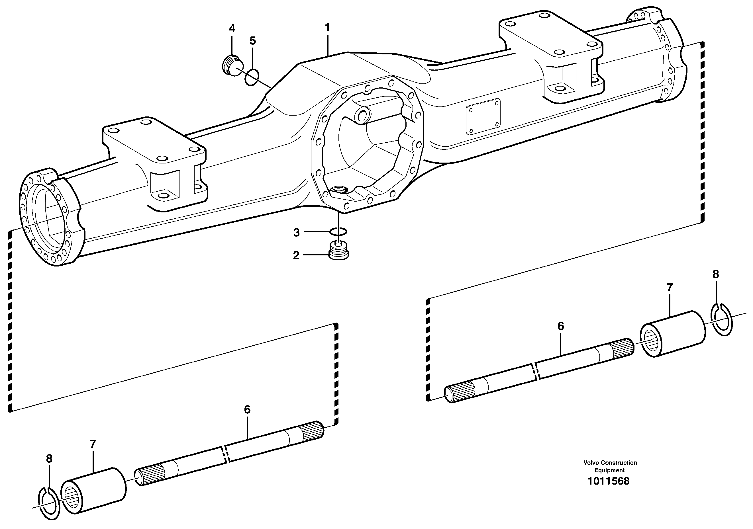 Double Clamp VOE11711501 VOLVO