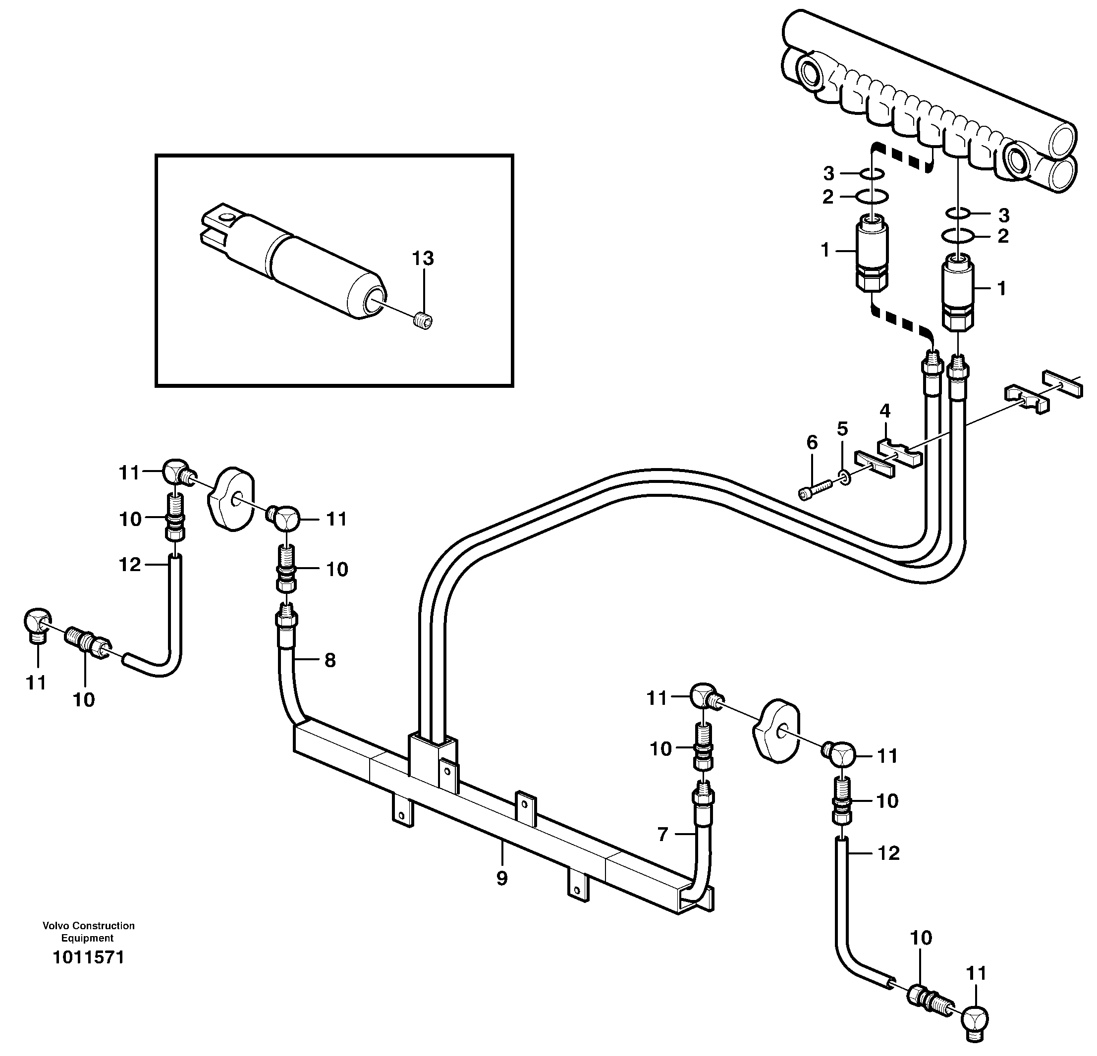 Press. lim. valve VOE11176733 VOLVO
