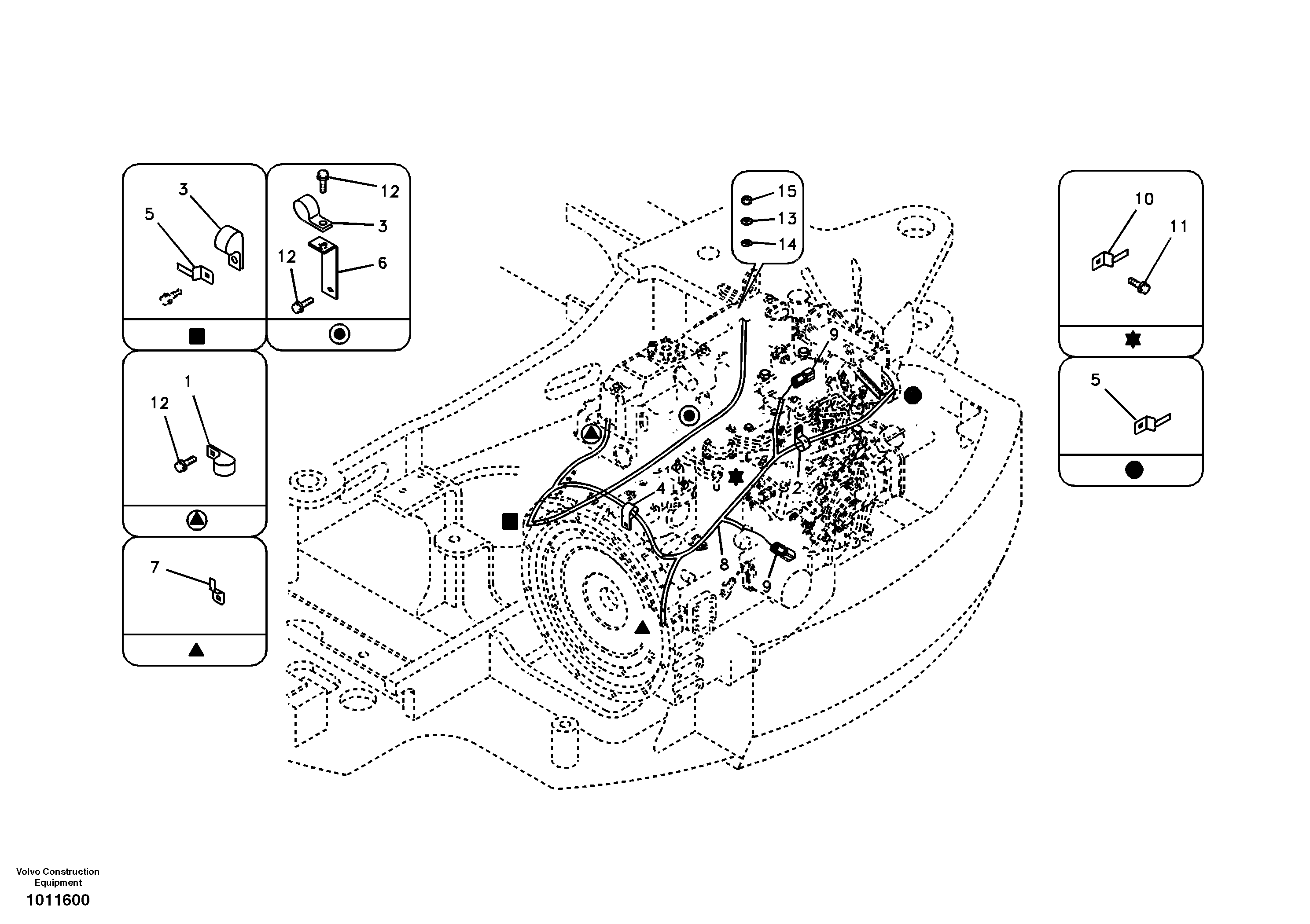 Cabin roof RM/VOE14639314 VOLVO